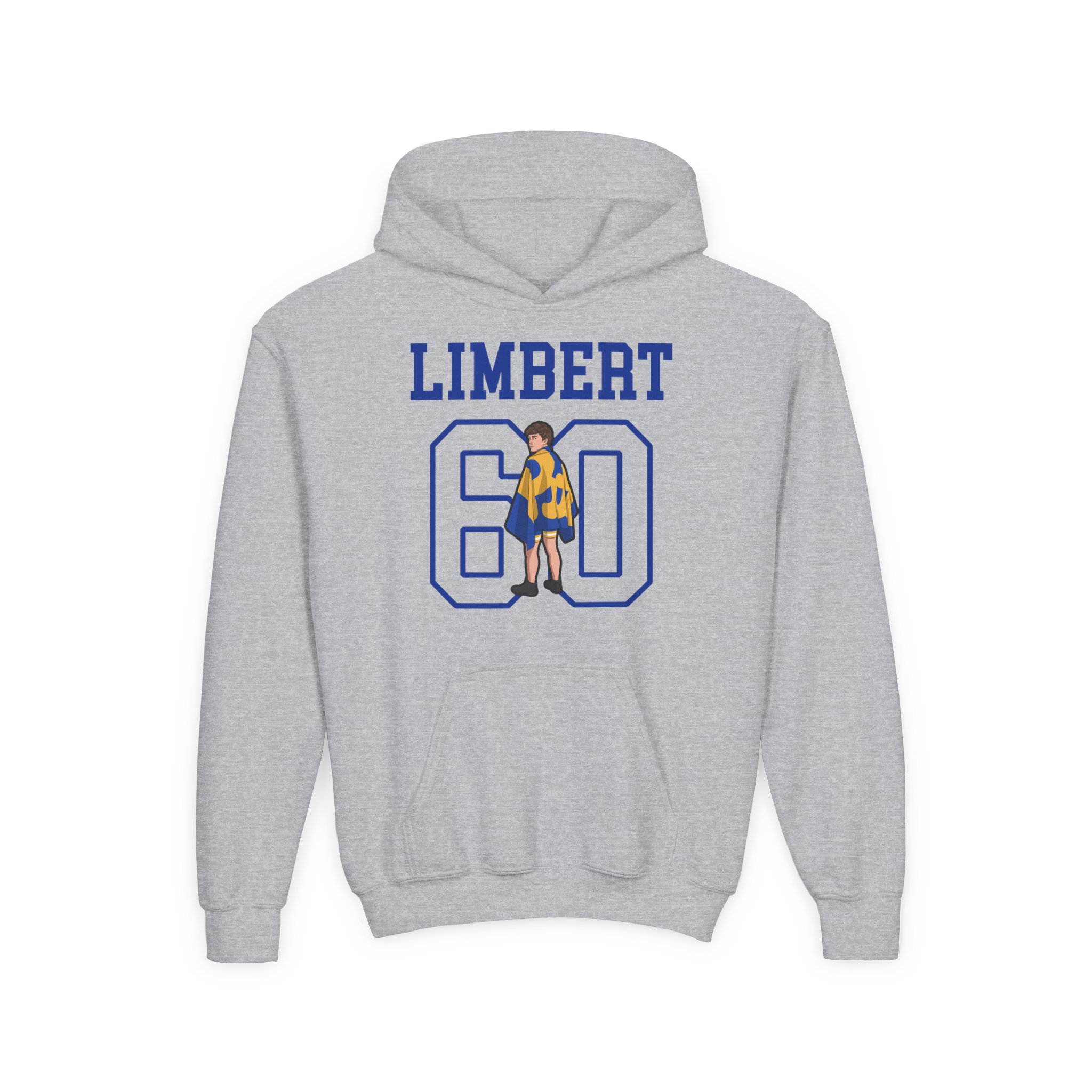 Youth Hoodie — character_shirsey in Grey