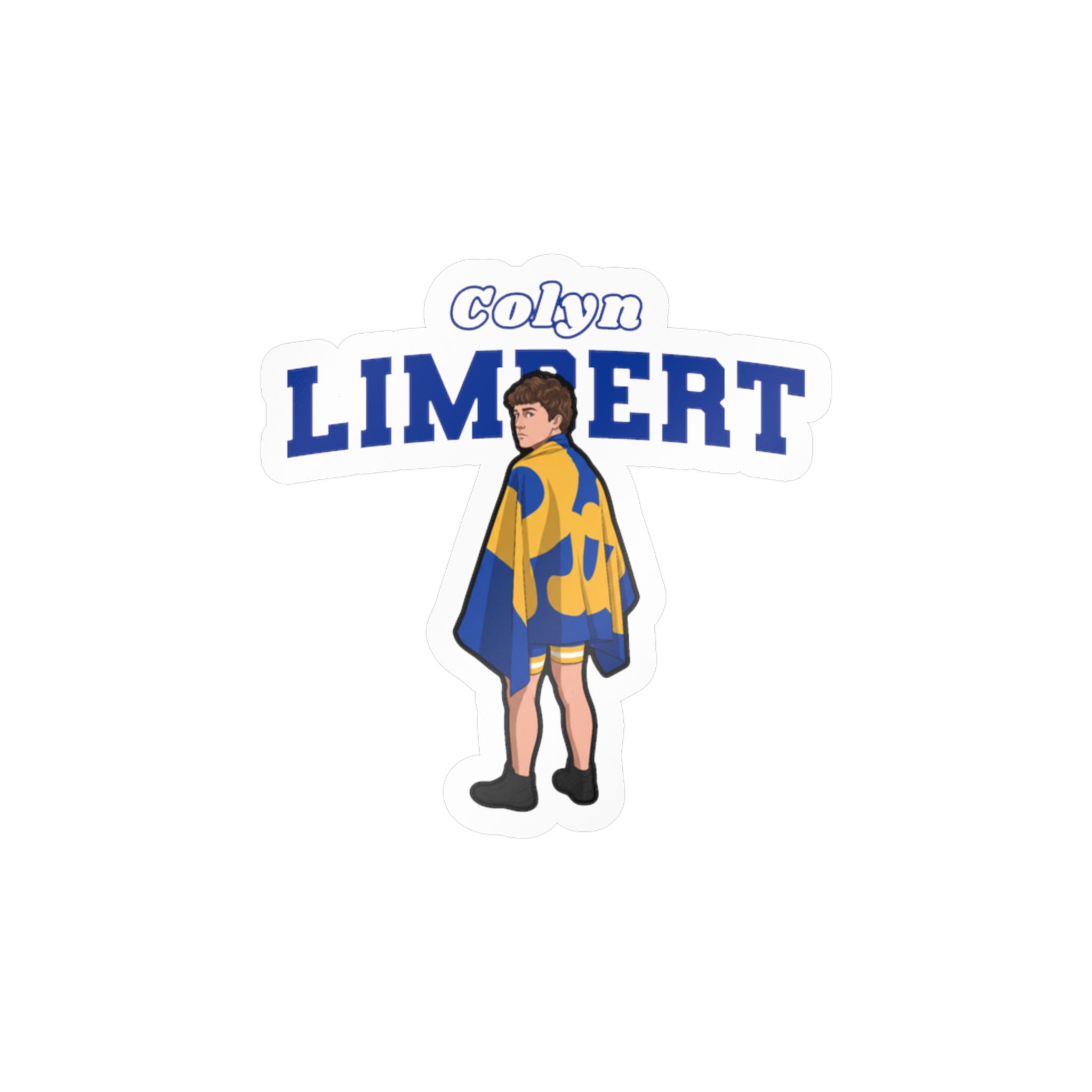 Vinyl Sticker — character_name_arch in Classic