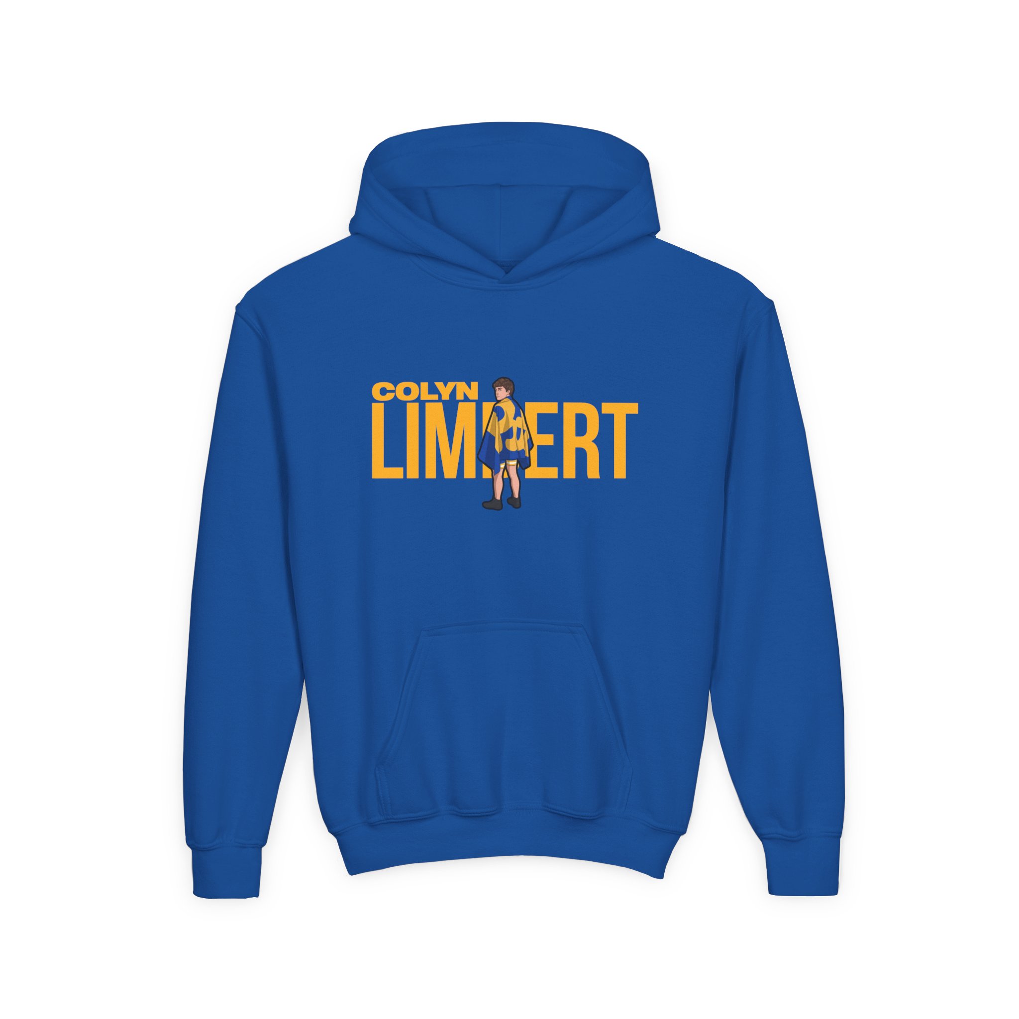 Youth Hoodie — character_player_name in Royal