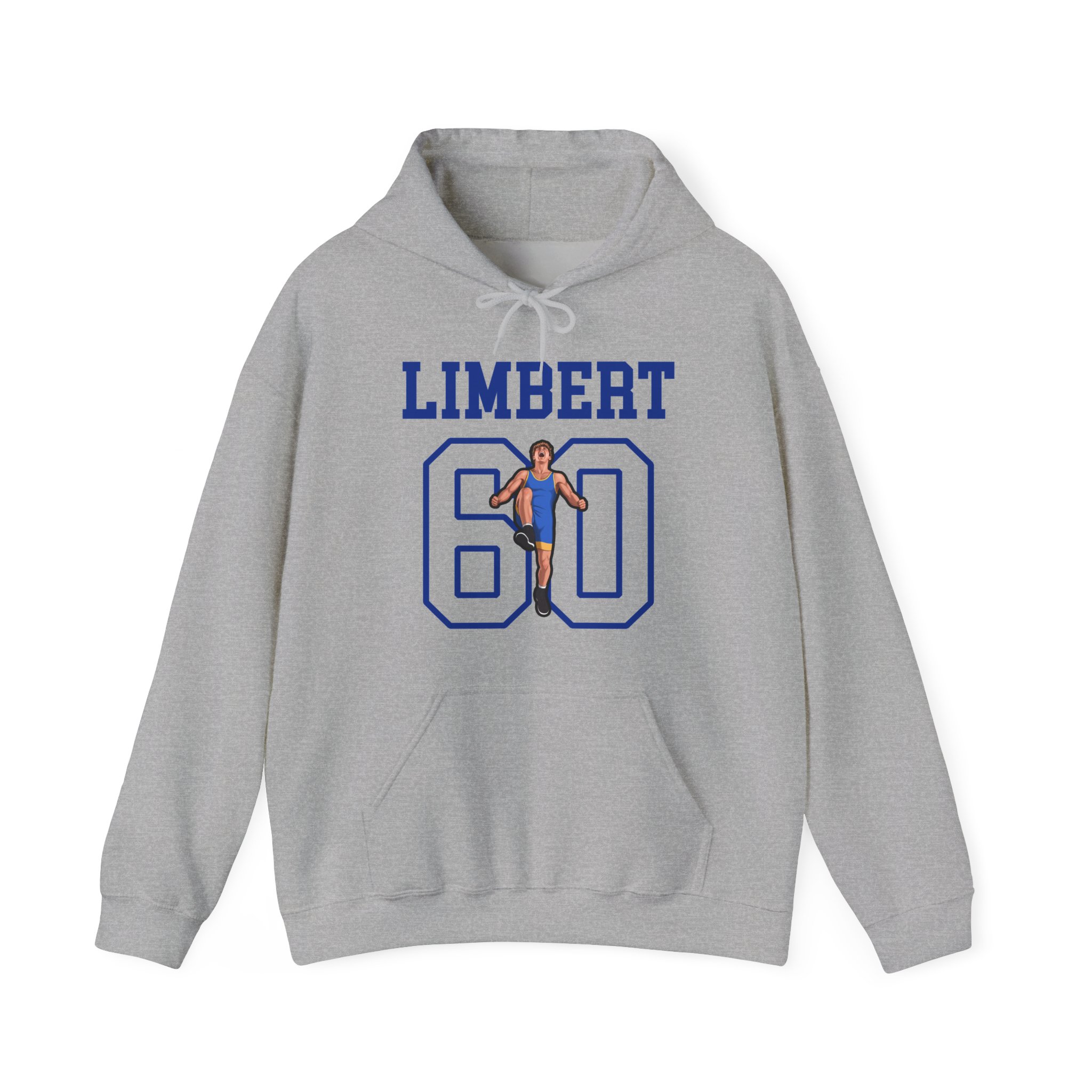 Hoodie — character_shirsey in Grey