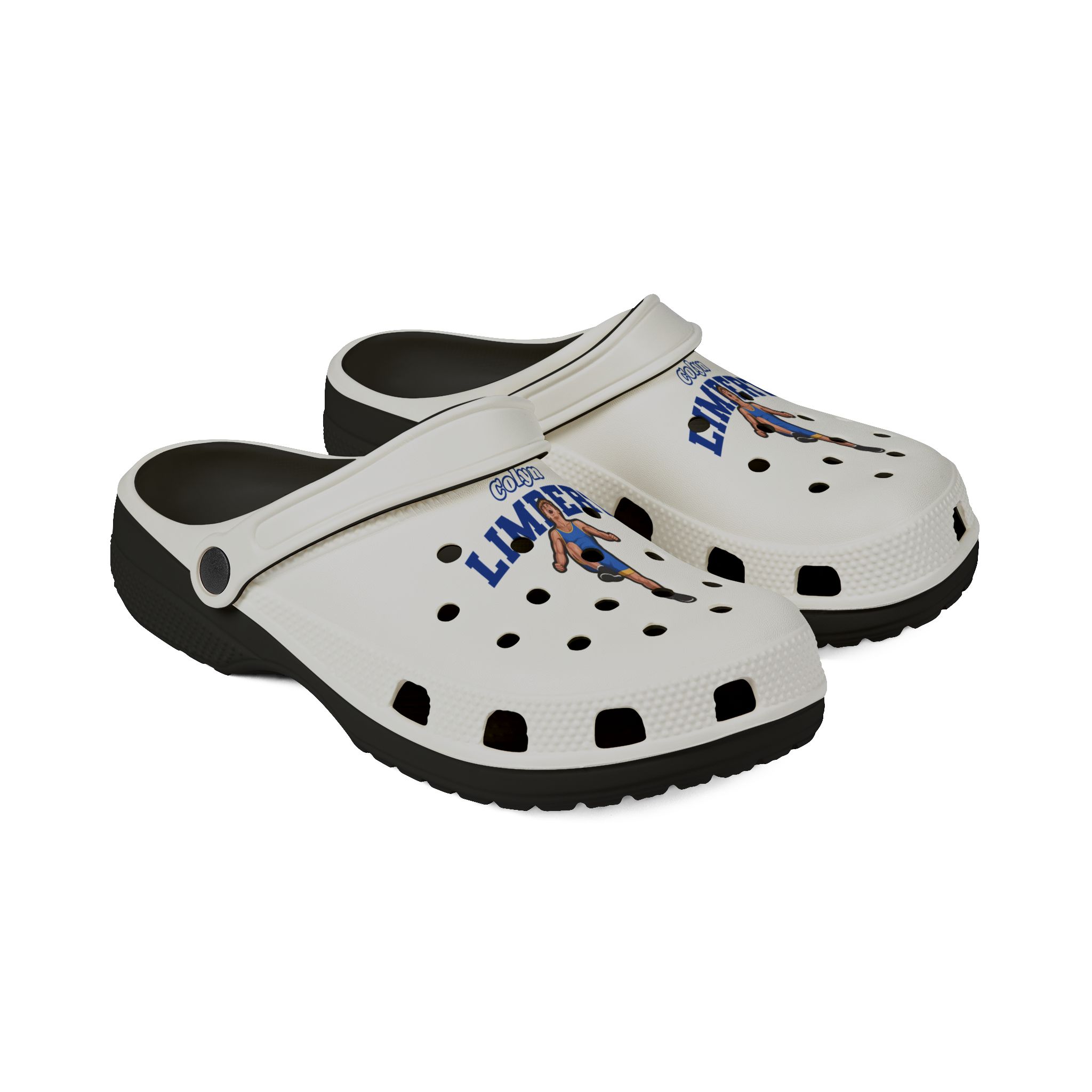 Rubber Clogs — character_name_arch in Black