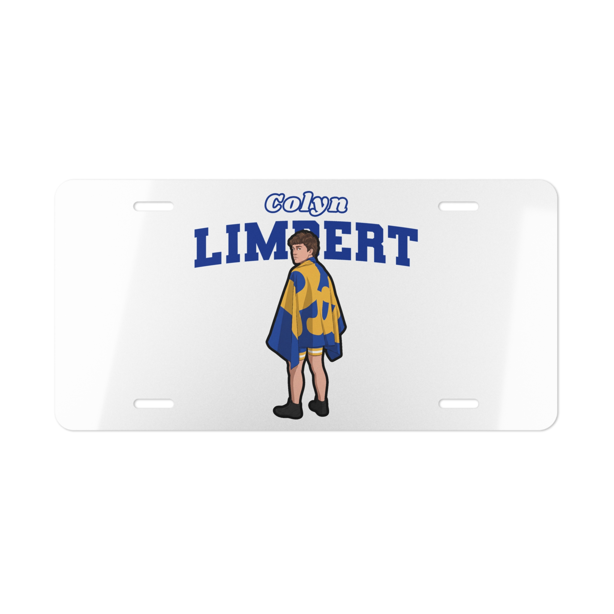 License Plate — character_name_arch in Classic