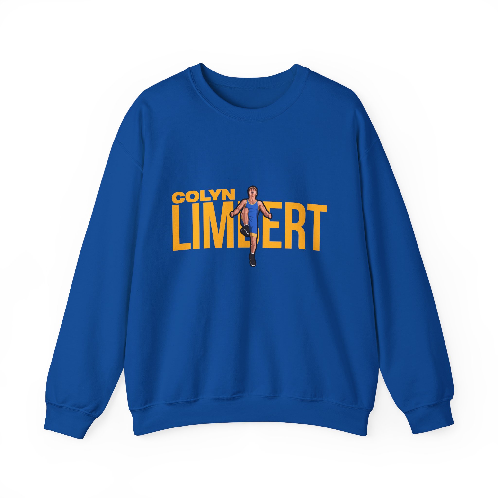 Crewneck Sweatshirt — character_player_name in Royal