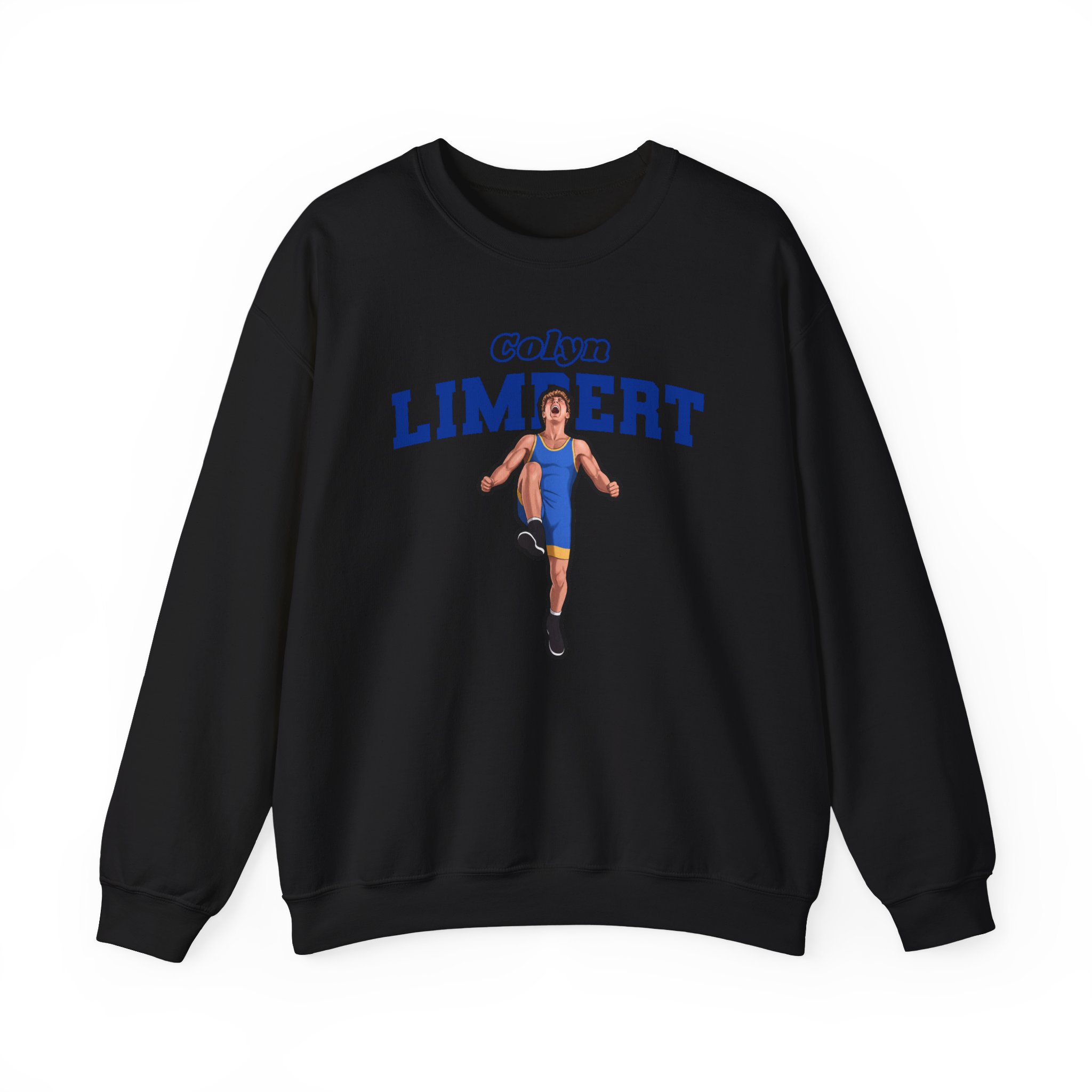 Crewneck Sweatshirt — character_name_arch in Black