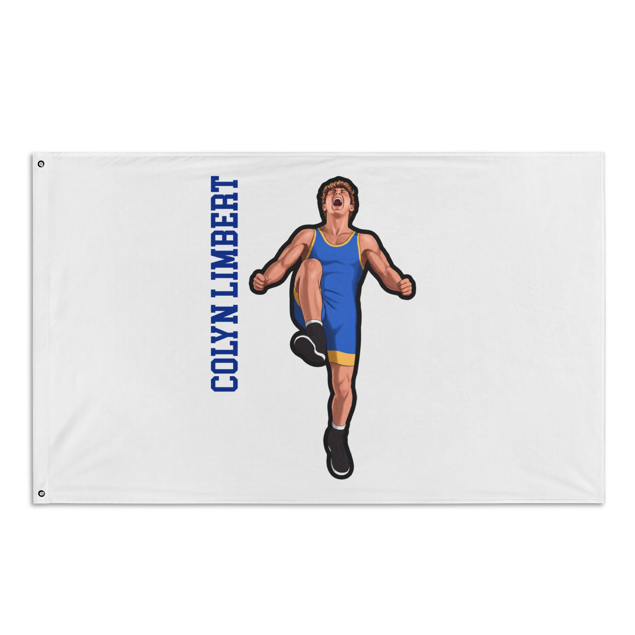 Flag (35 × 56 in) — character_name_vertical in Classic