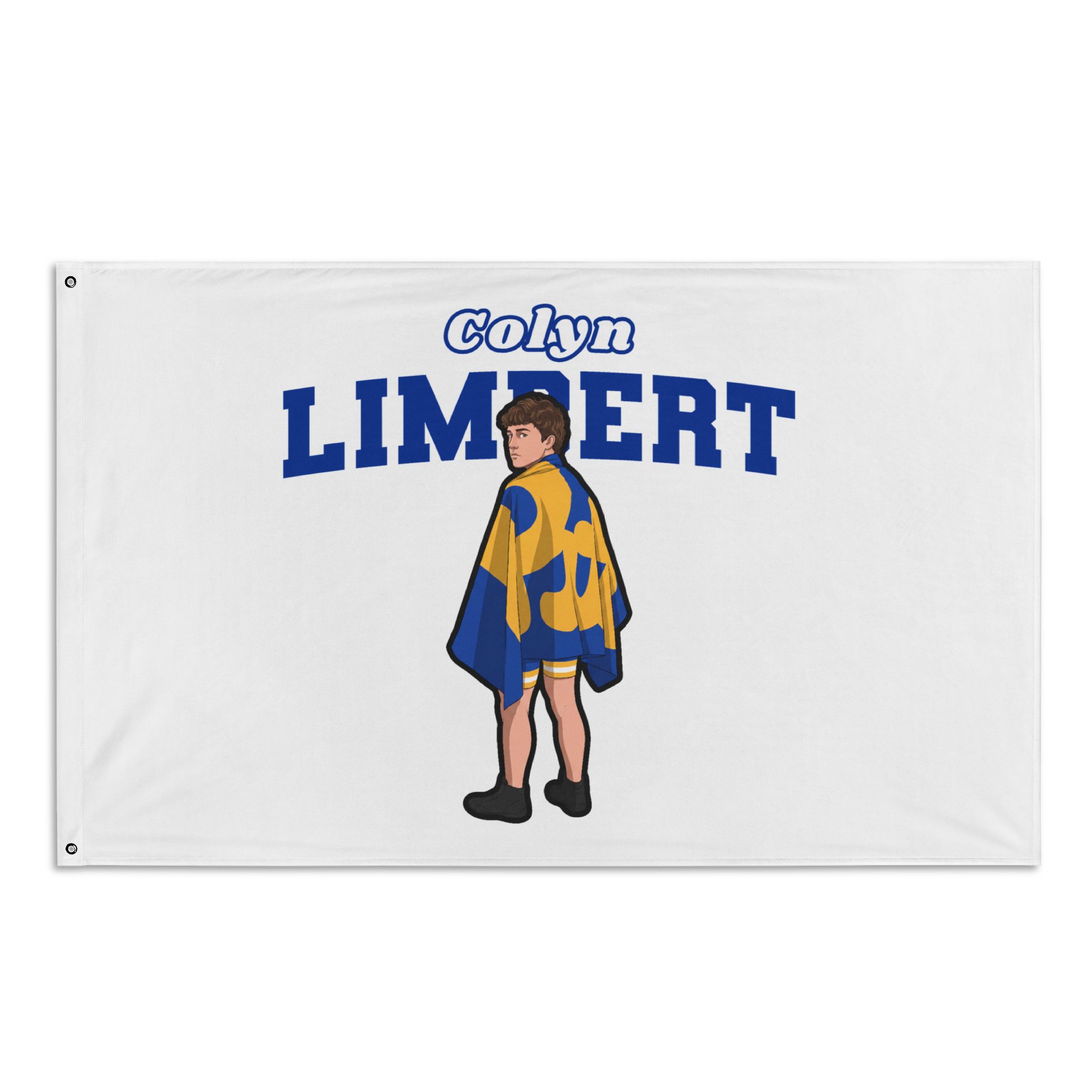 Flag (35 × 56 in) — character_name_arch in Classic