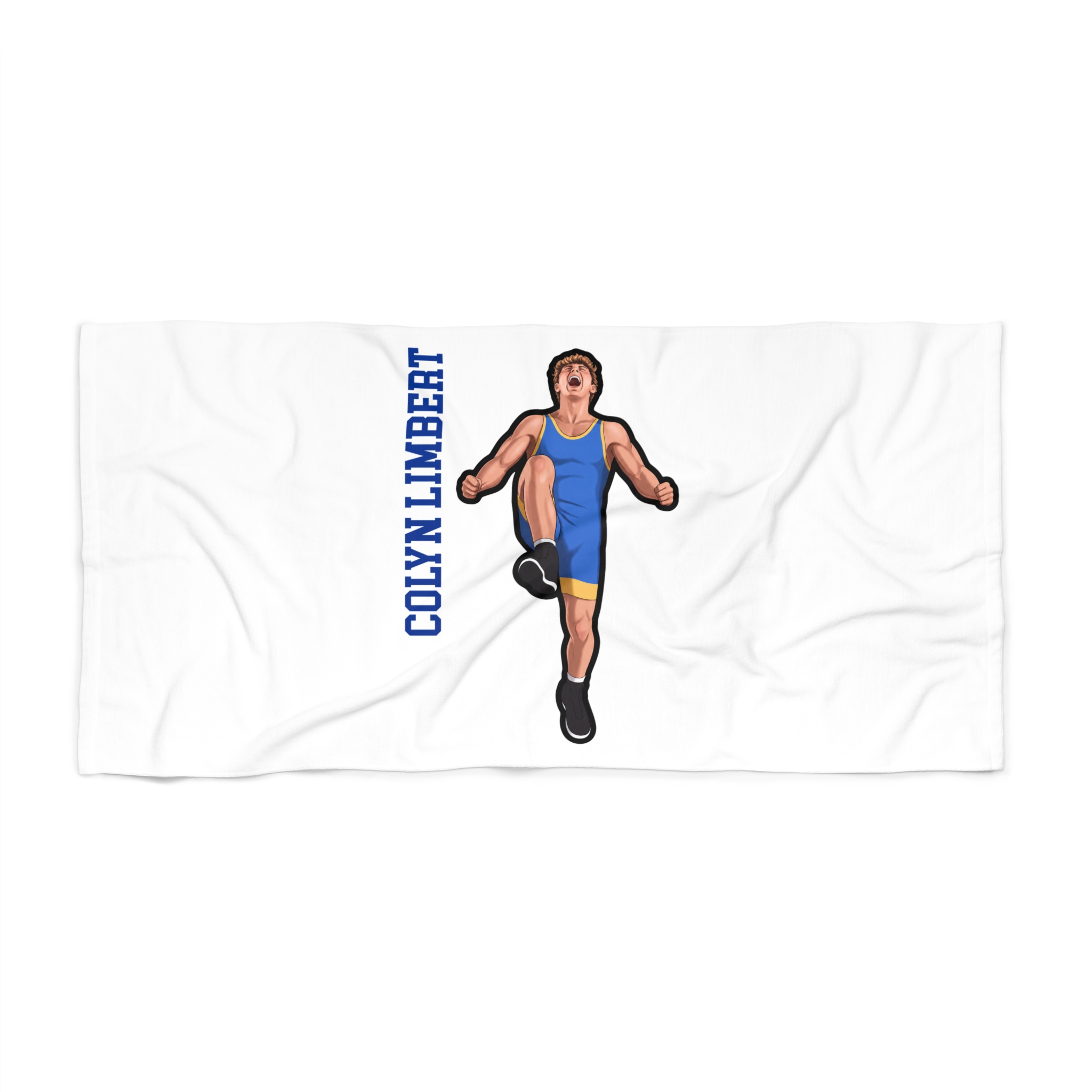 Beach Towel — character_name_vertical in Classic