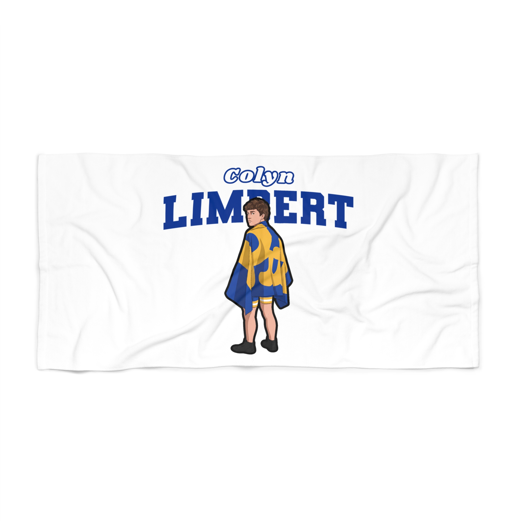 Beach Towel — character_name_arch in Classic