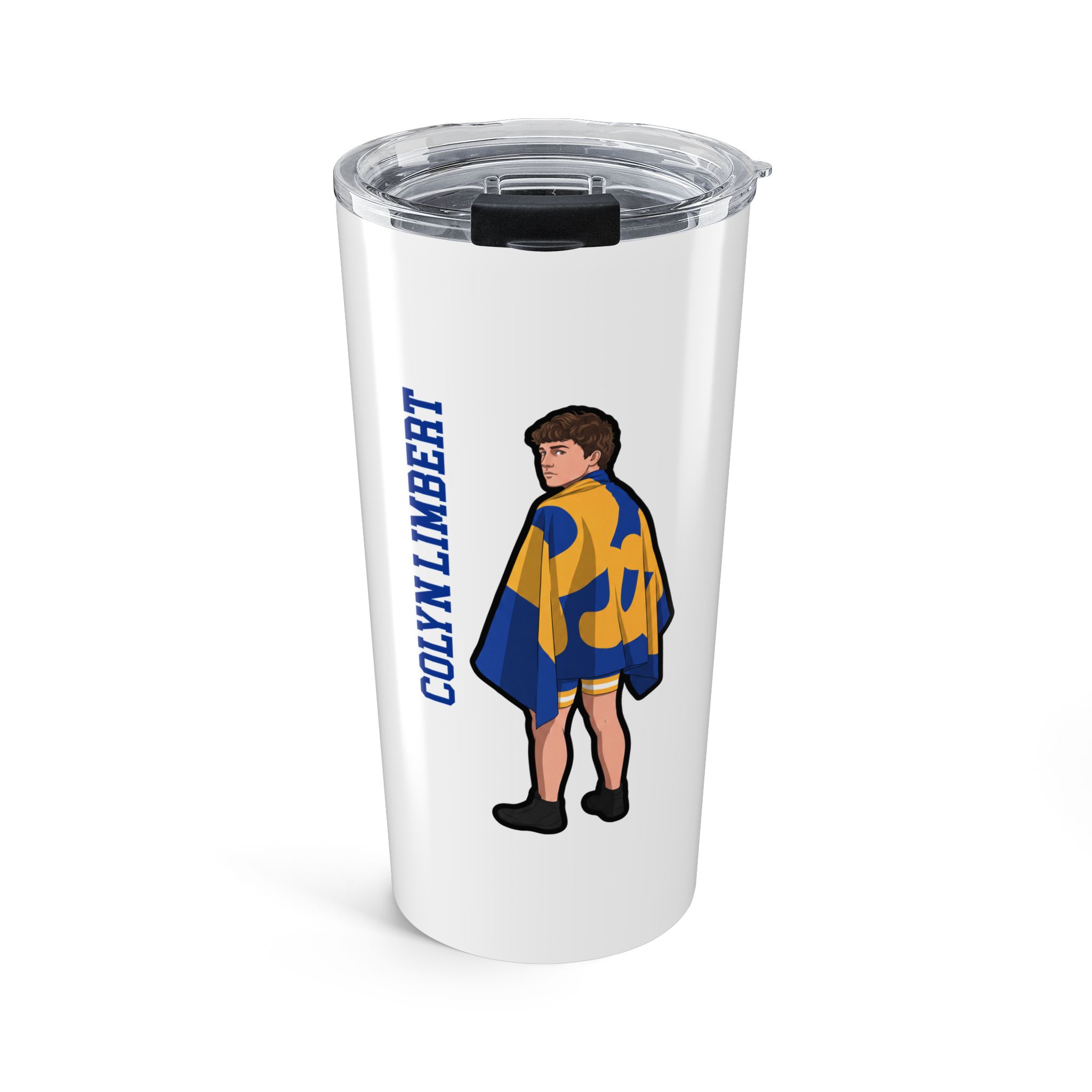 20oz Tumbler — character_name_vertical in Classic