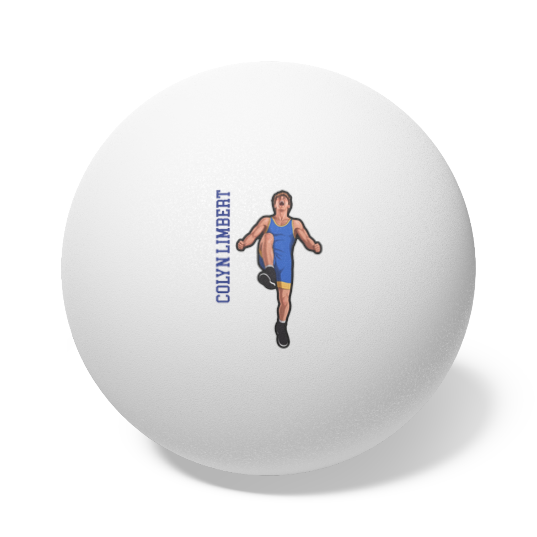 Ping Pong Balls, 6 pcs — character_name_vertical in White