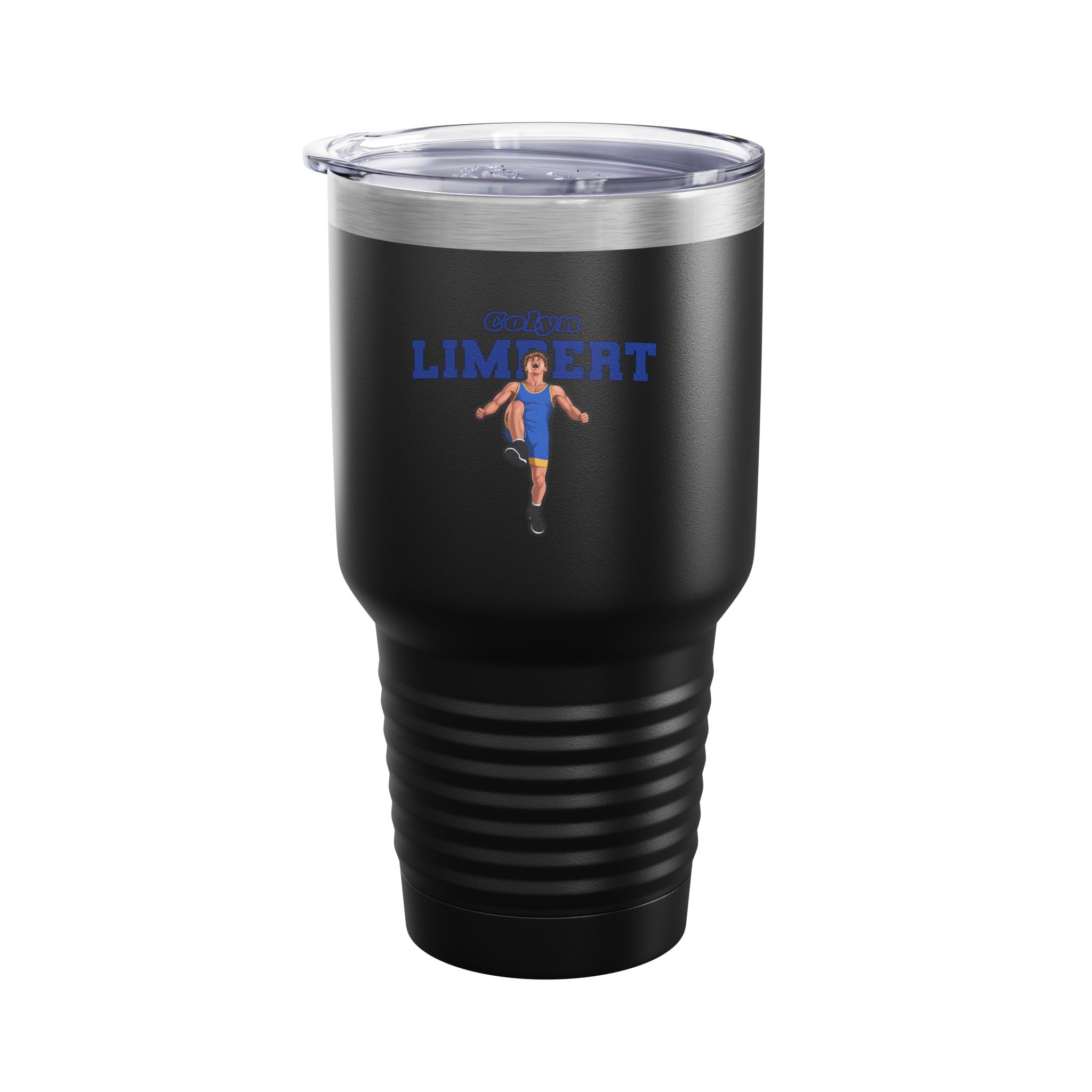 30oz Tumbler — character_name_arch in Black