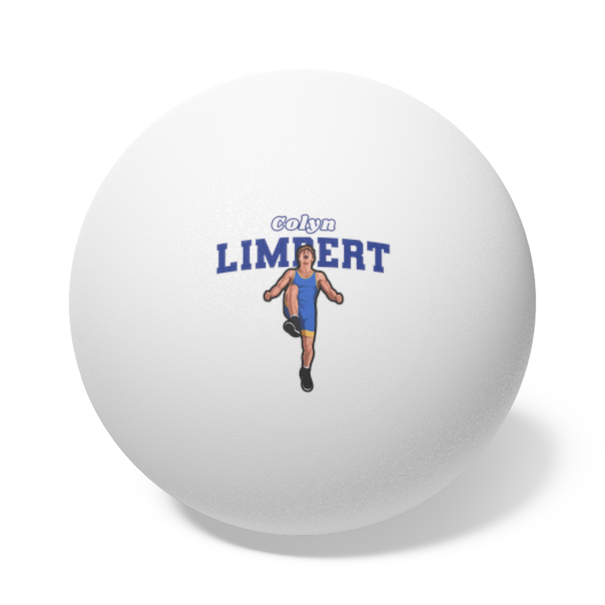 Ping Pong Balls, 6 pcs — character_name_arch in White