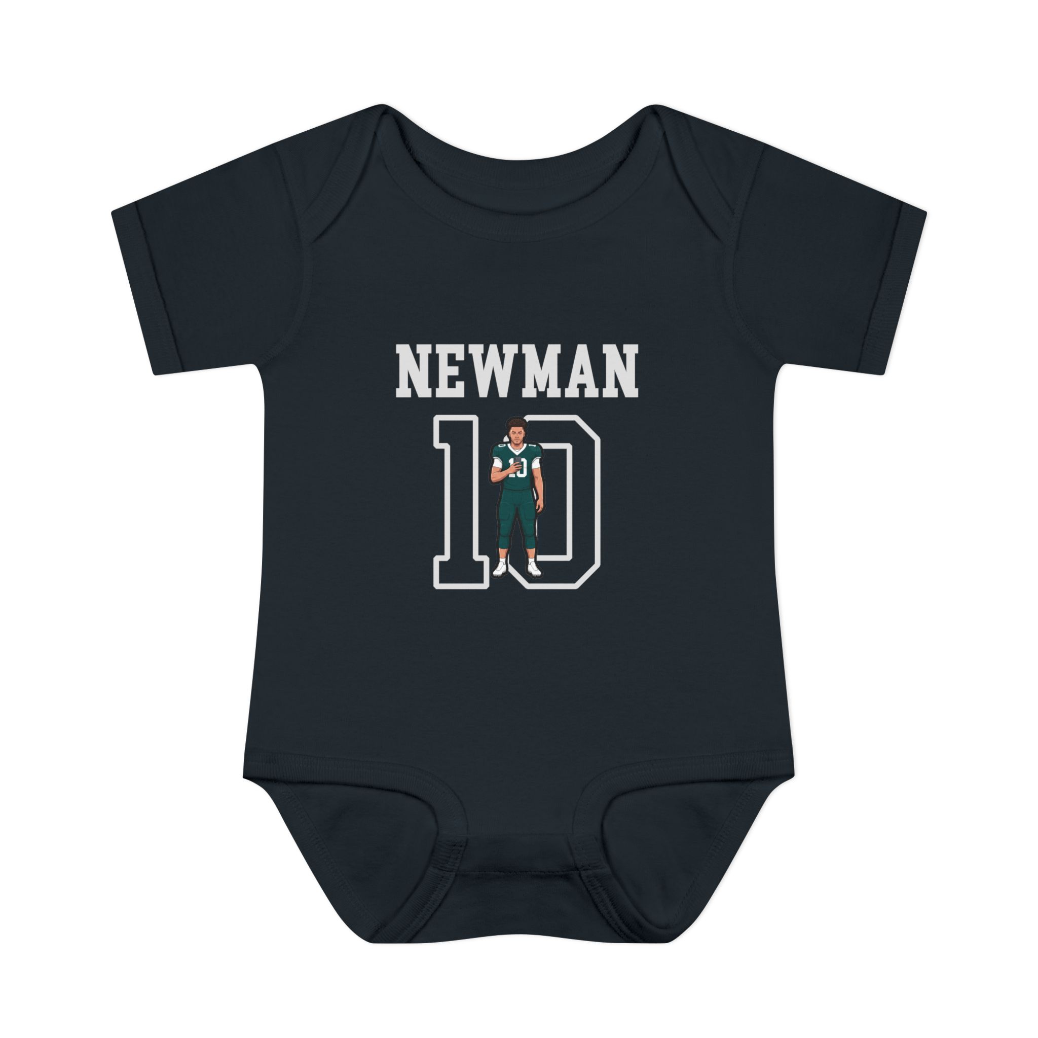 Baby Onesie — character_shirsey in Black