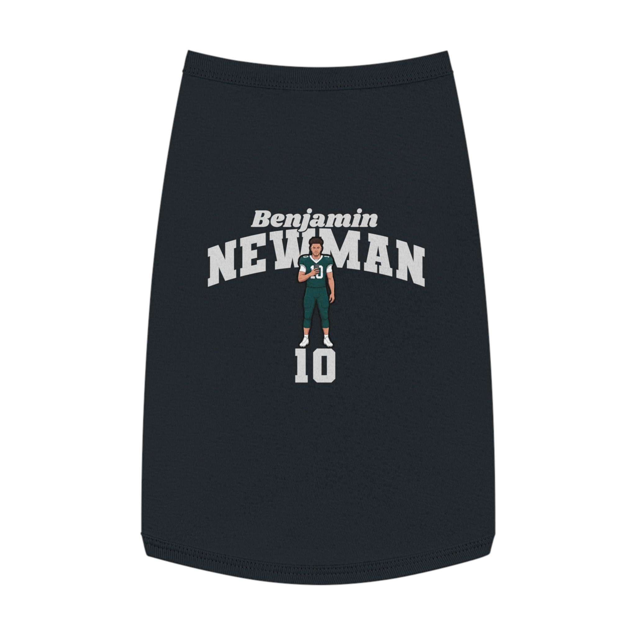 Pet Tank Top — character_signature_arch in Black
