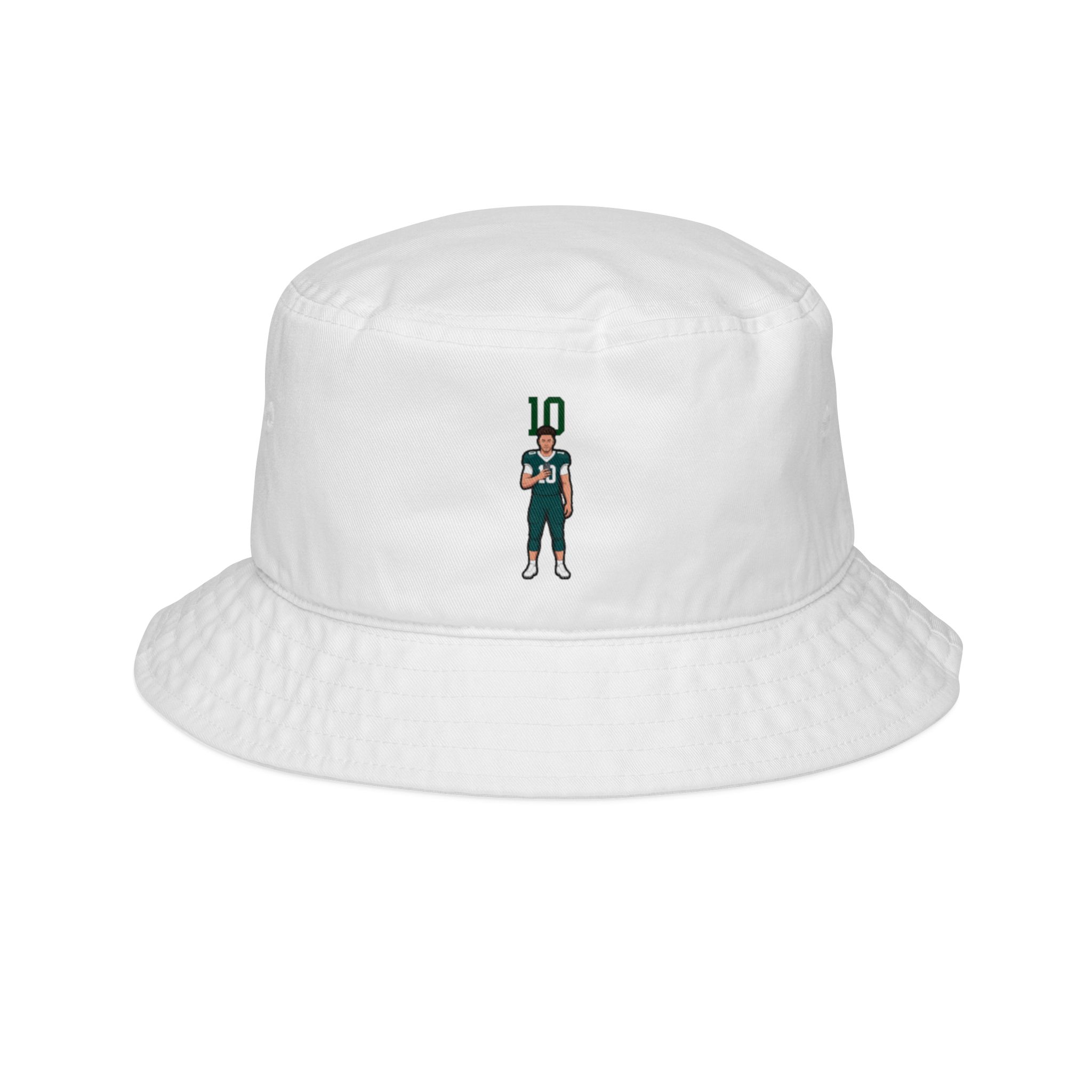 Bucket Hat — character_number_top in White