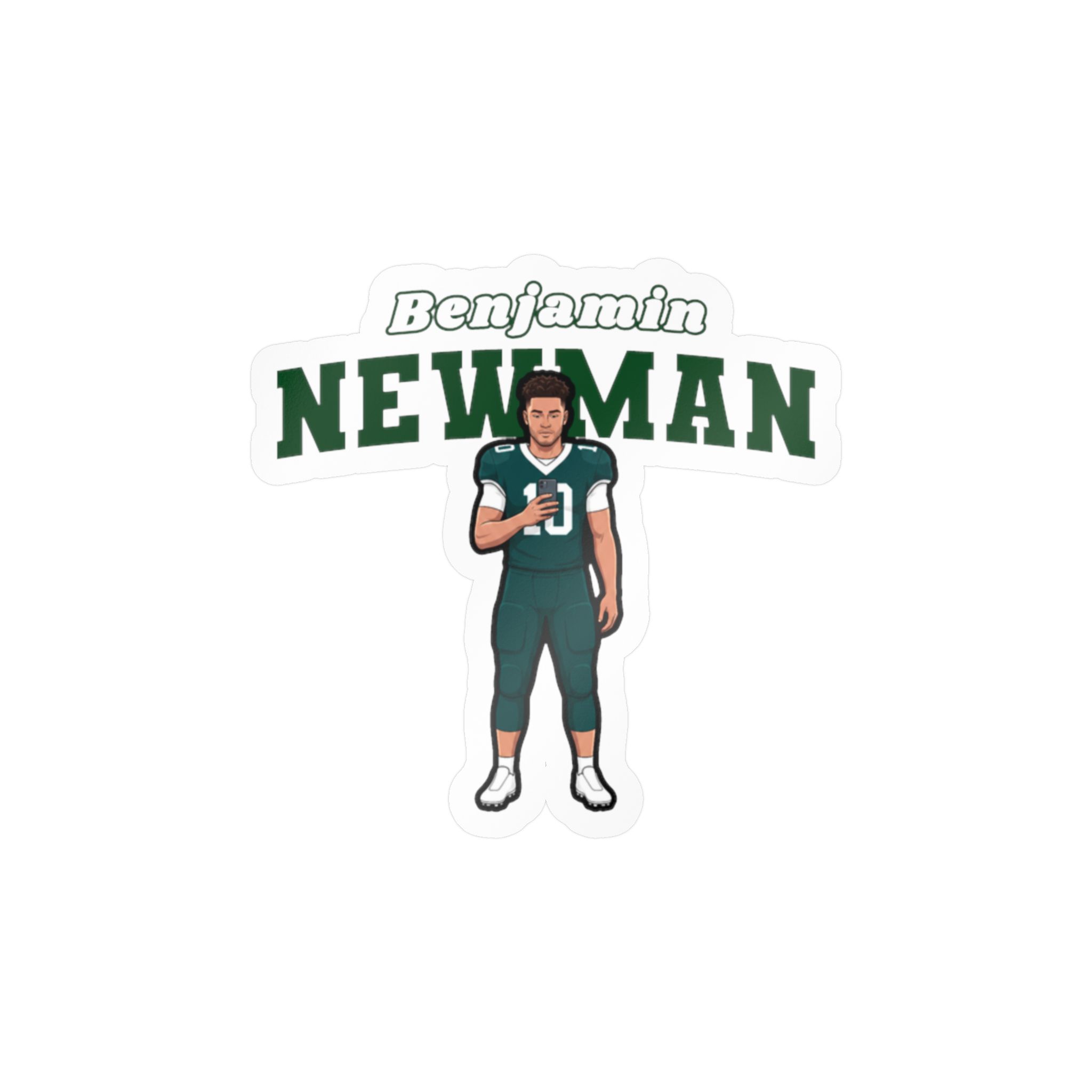 Vinyl Sticker — character_name_arch in Classic