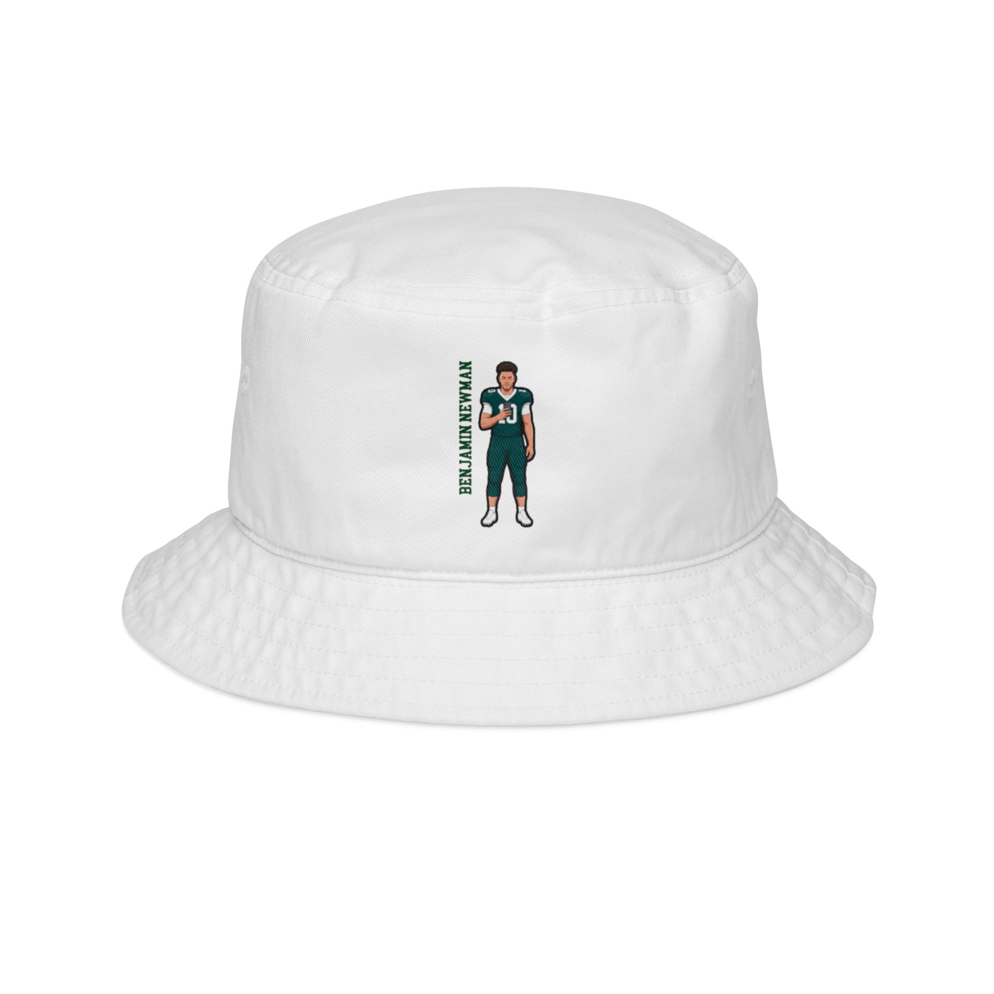 Bucket Hat — character_name_vertical in White