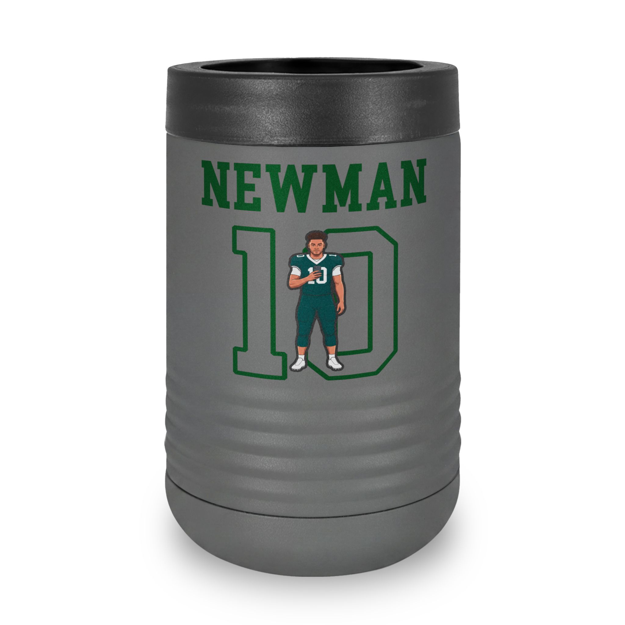 Stainless Can Cooler — character_shirsey in Grey