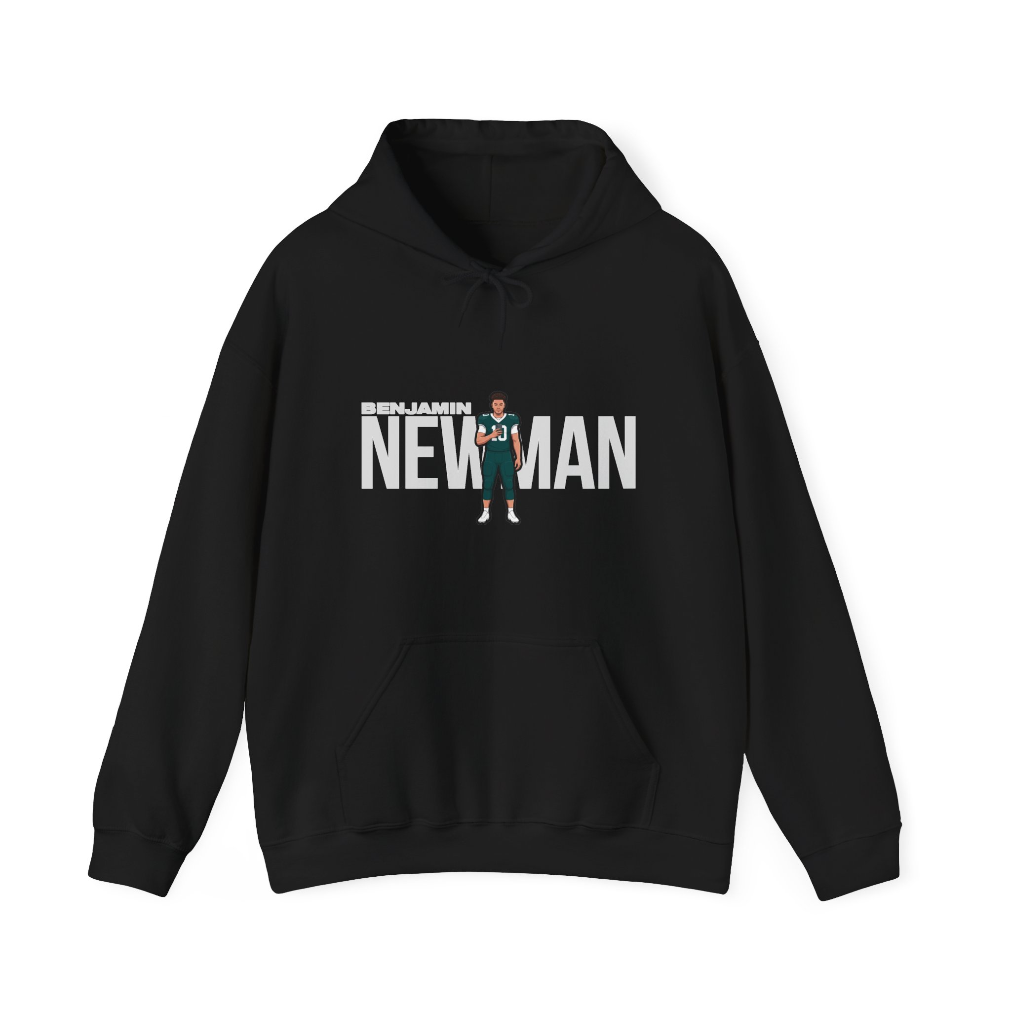 Hoodie — character_player_name in Black