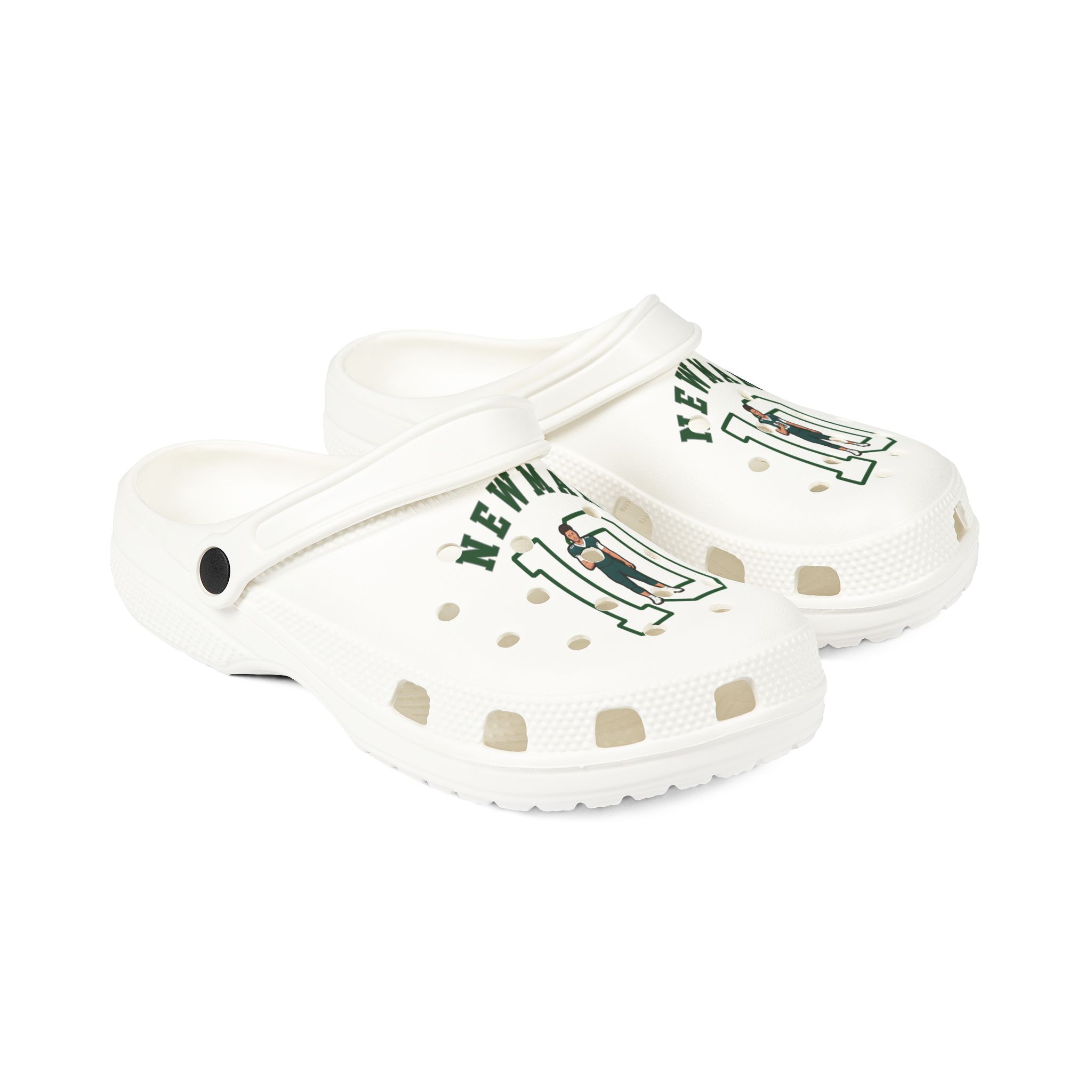 Rubber Clogs — character_shirsey_arch in White