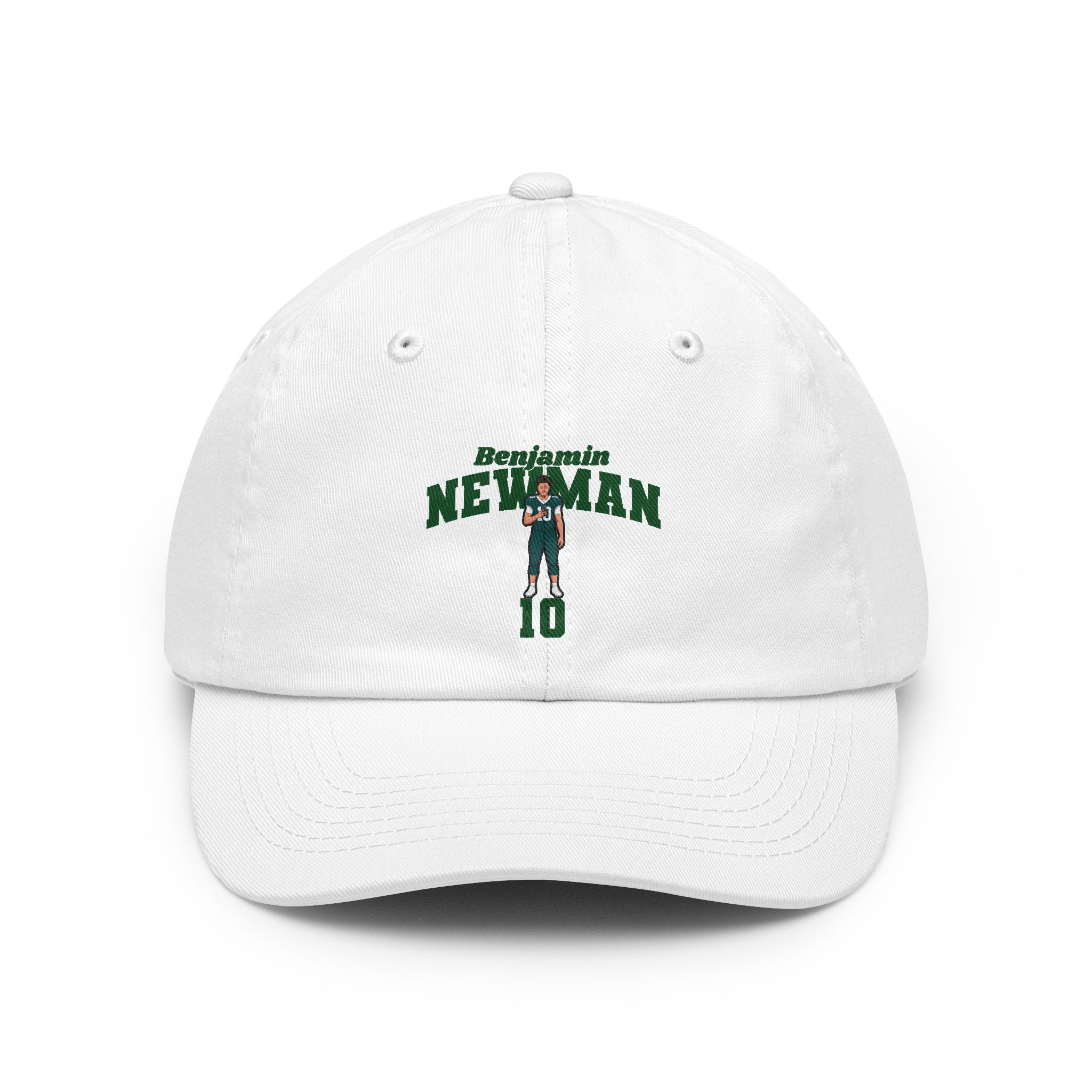 Classic Cap — character_signature_arch in White