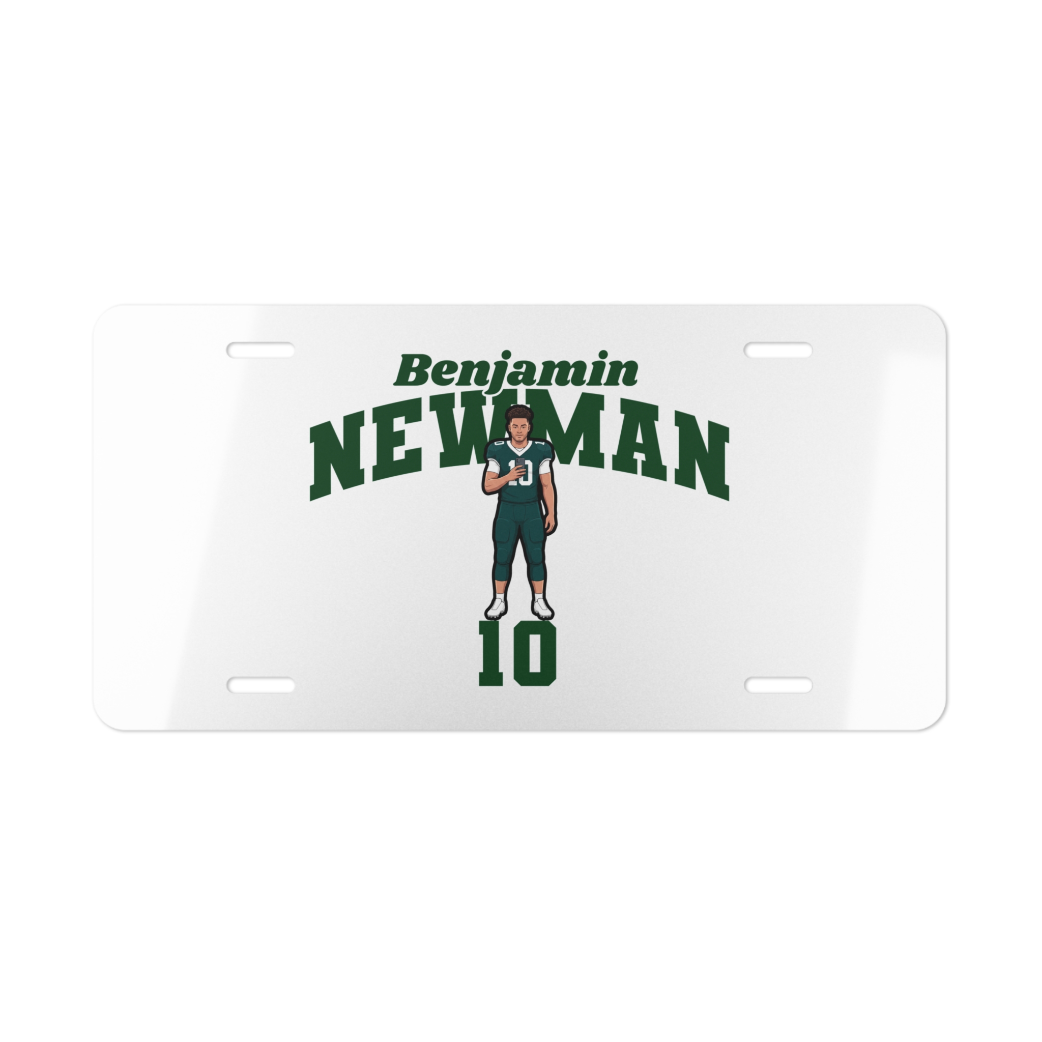 License Plate — character_signature_arch in Classic