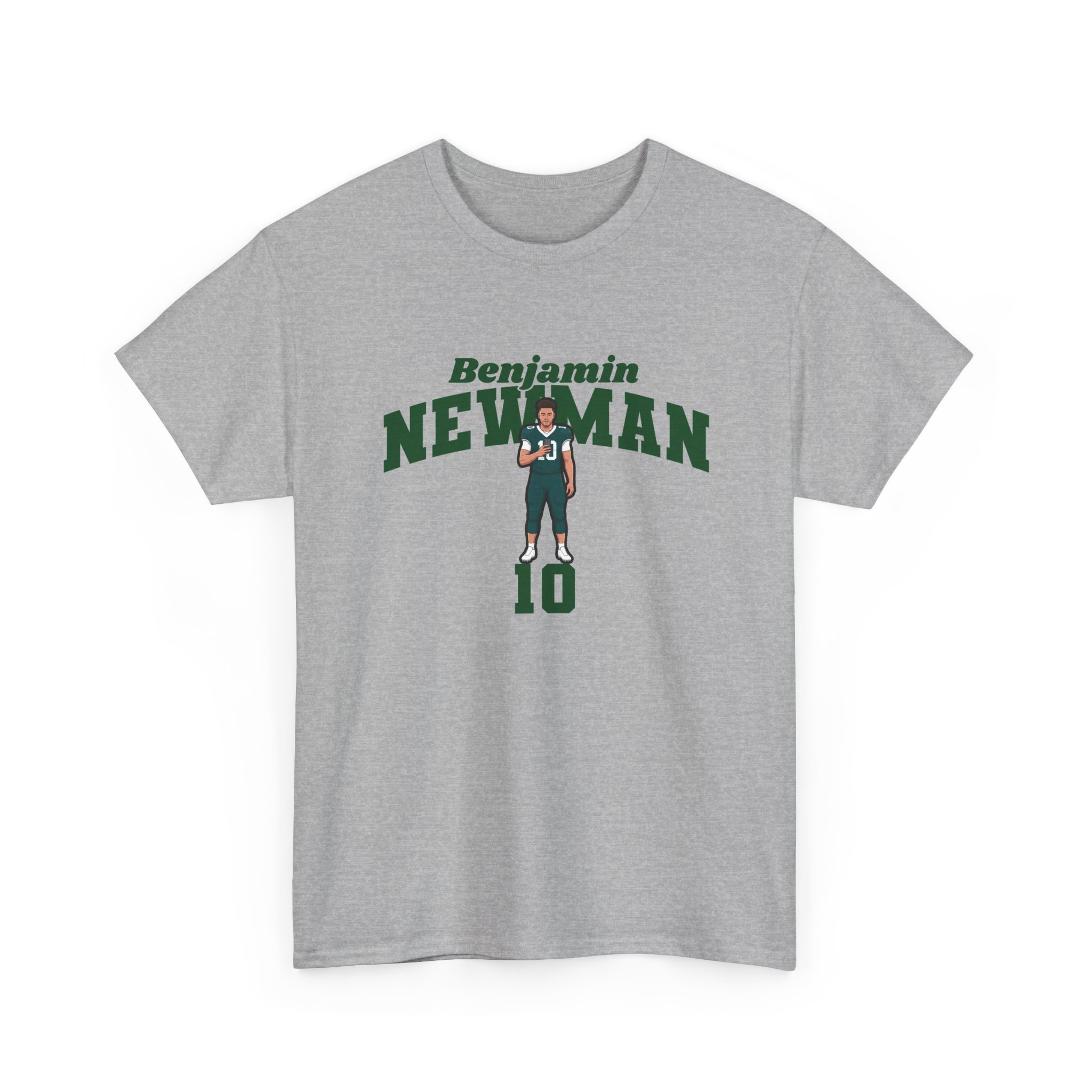 Tee — character_signature_arch in Grey