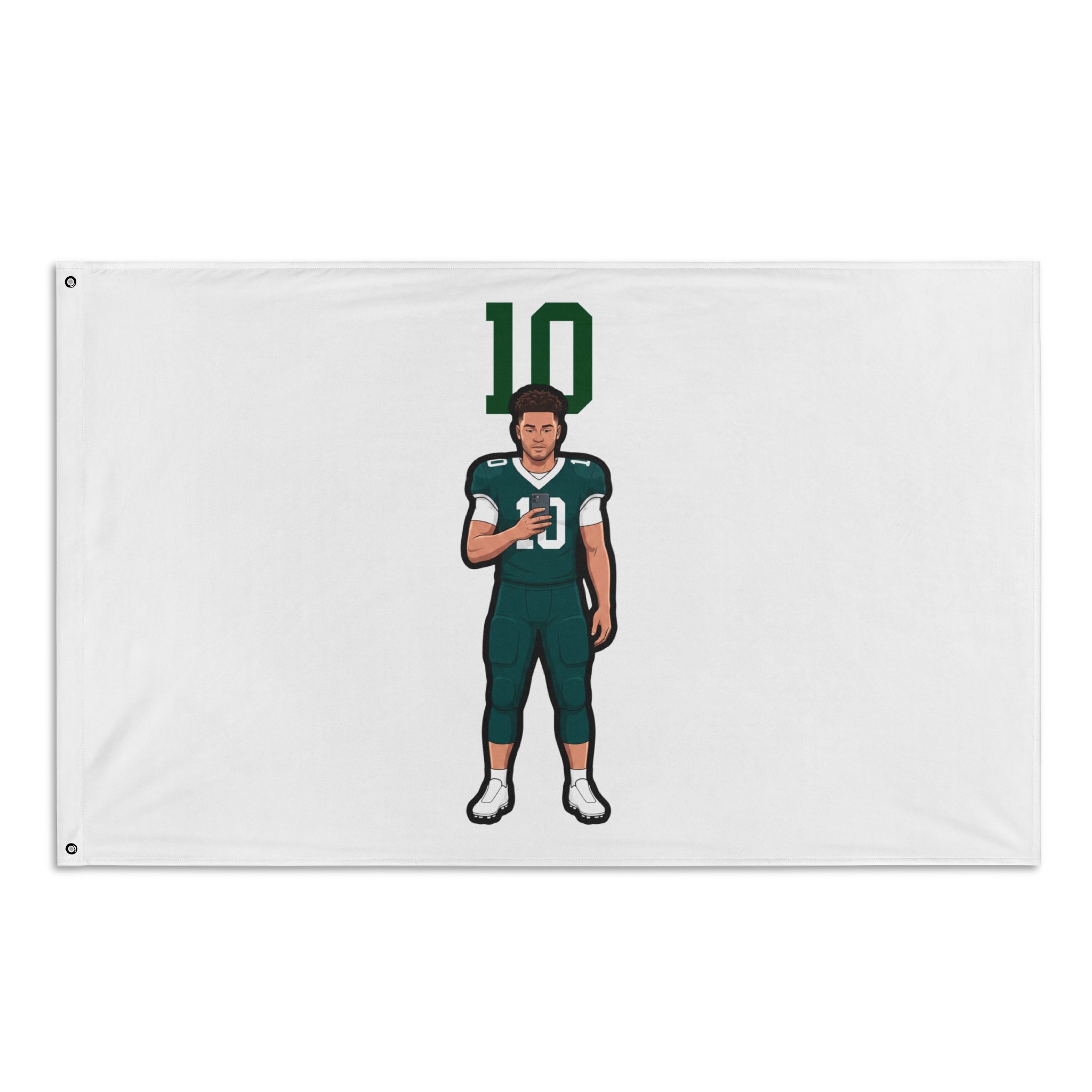 Flag (35 × 56 in) — character_number_top in Classic