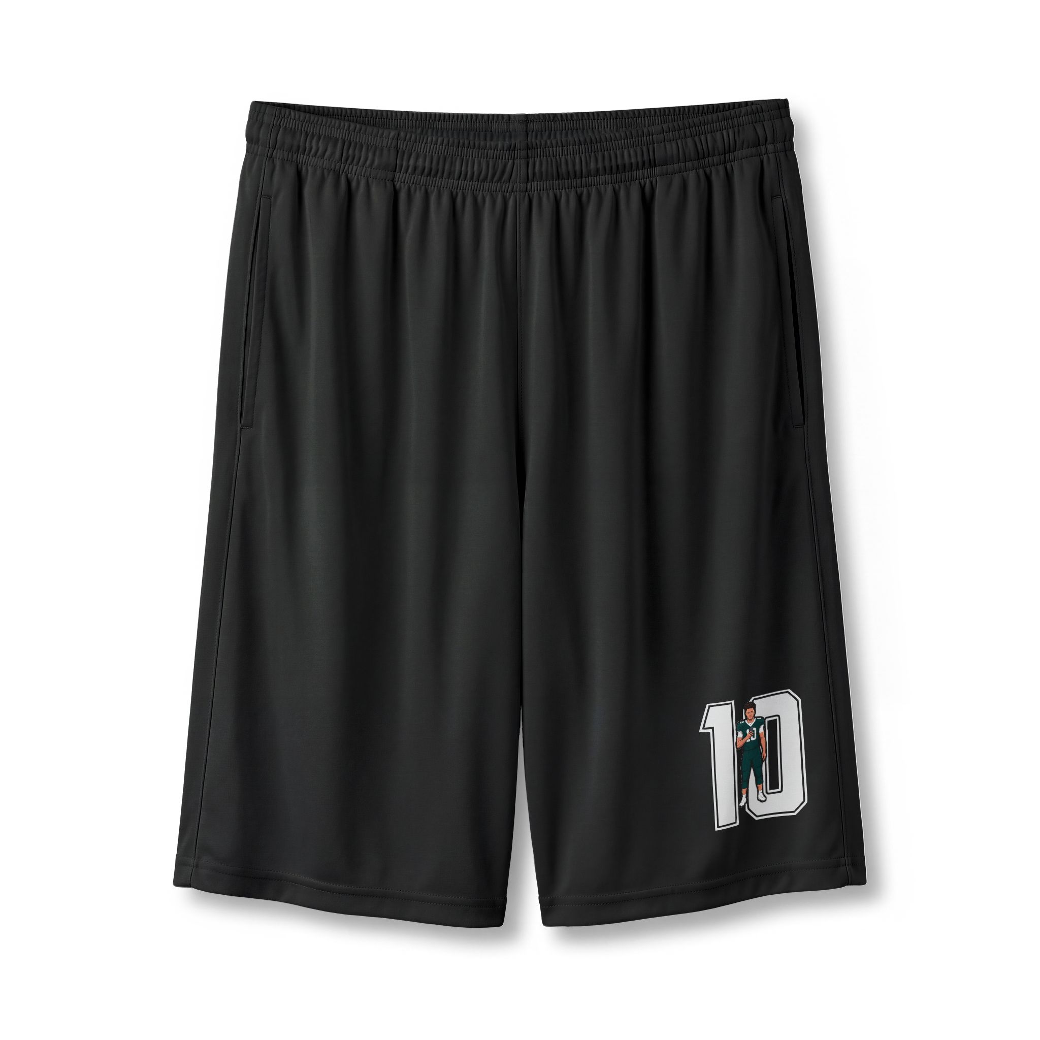 Shorts — character_number in Black