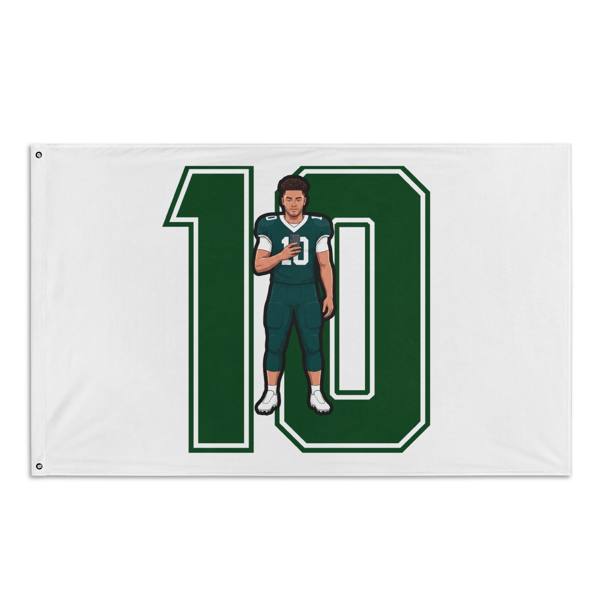 Flag (35 × 56 in) — character_number in Classic