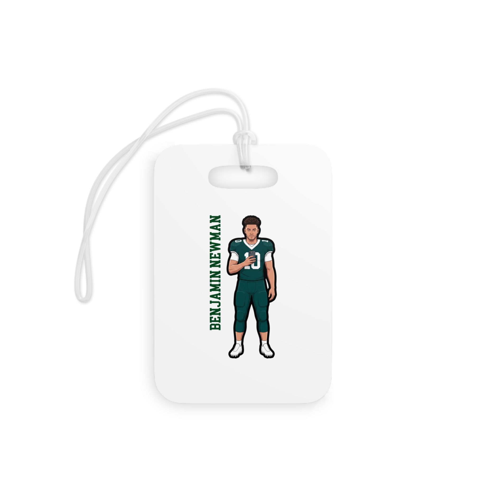 Bag Tag — character_name_vertical in Classic