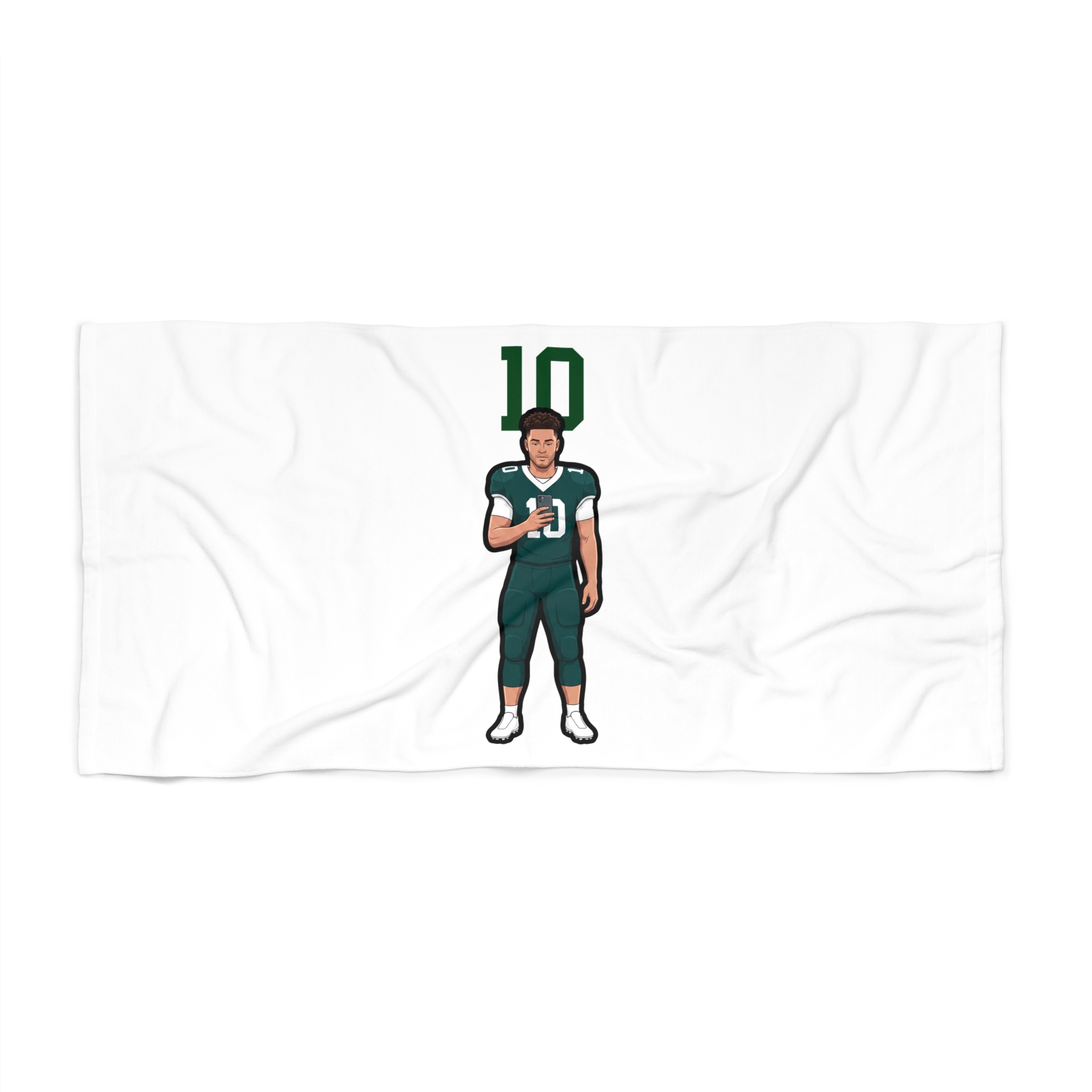 Beach Towel — character_number_top in Classic