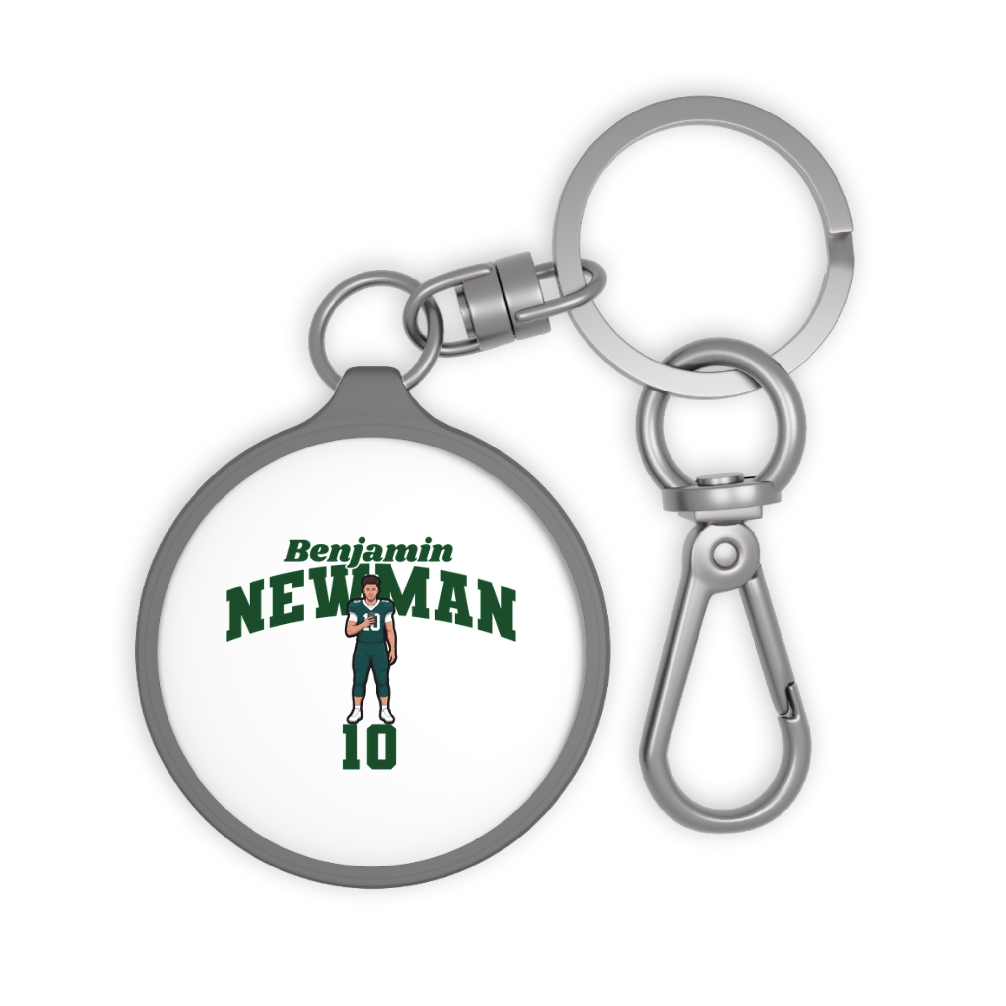 Keychain — character_signature_arch in Grey