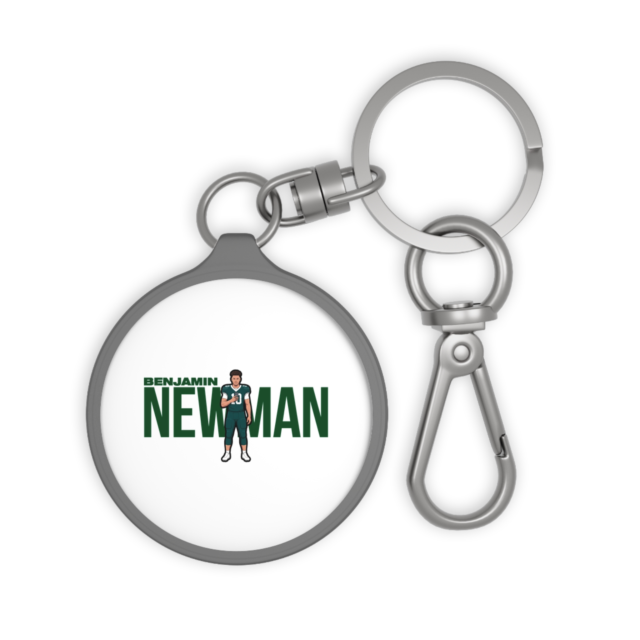 Keychain — character_player_name in Grey