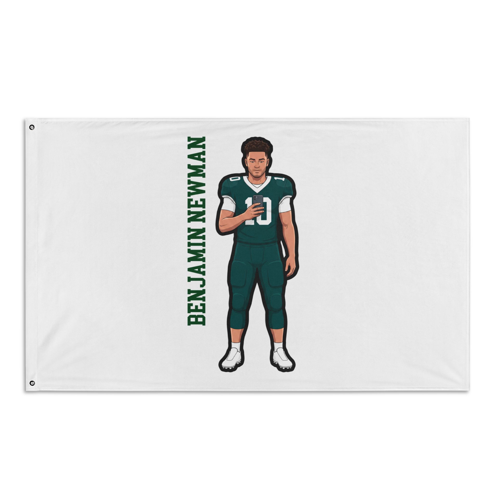 Flag (35 × 56 in) — character_name_vertical in Classic