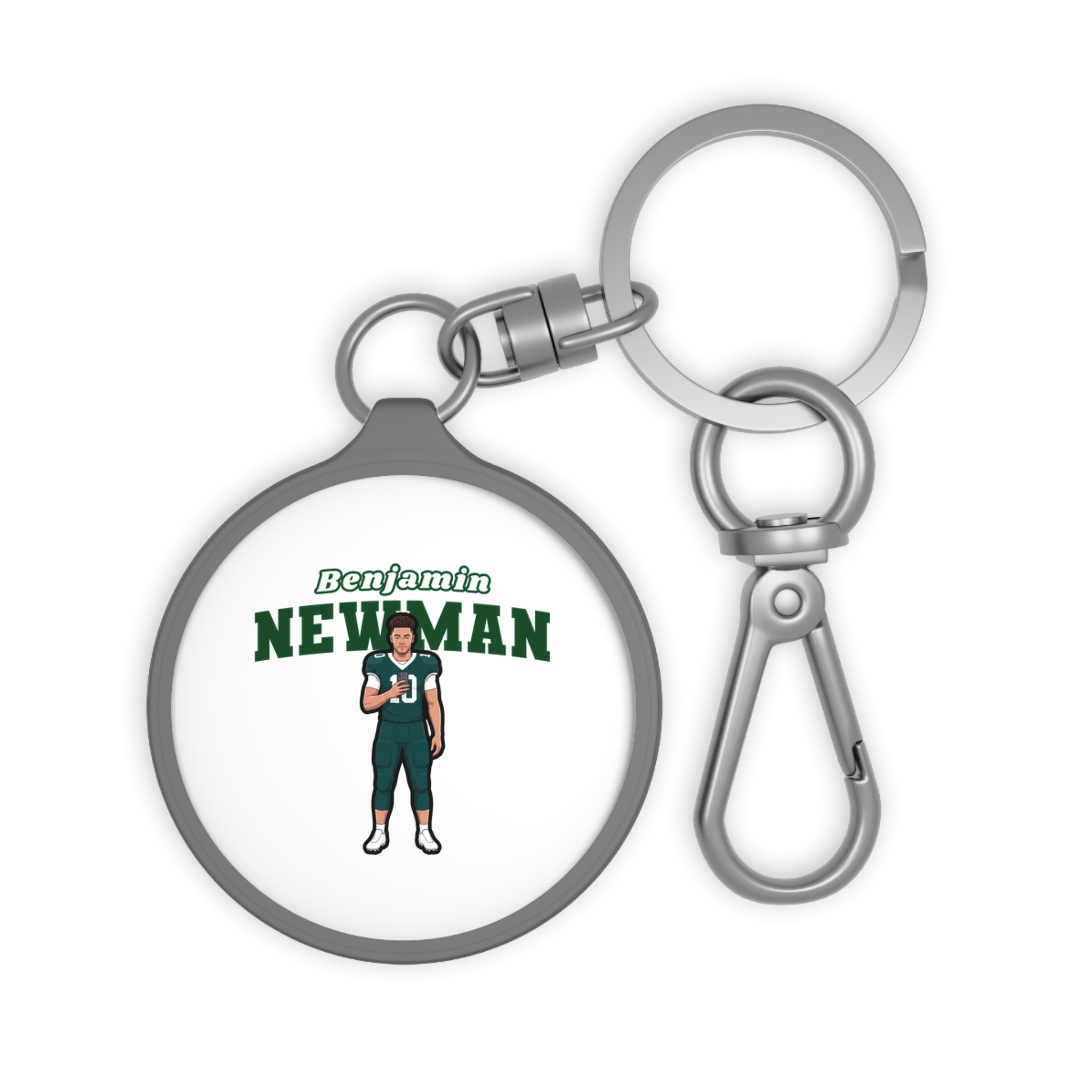 Keychain — character_name_arch in Grey