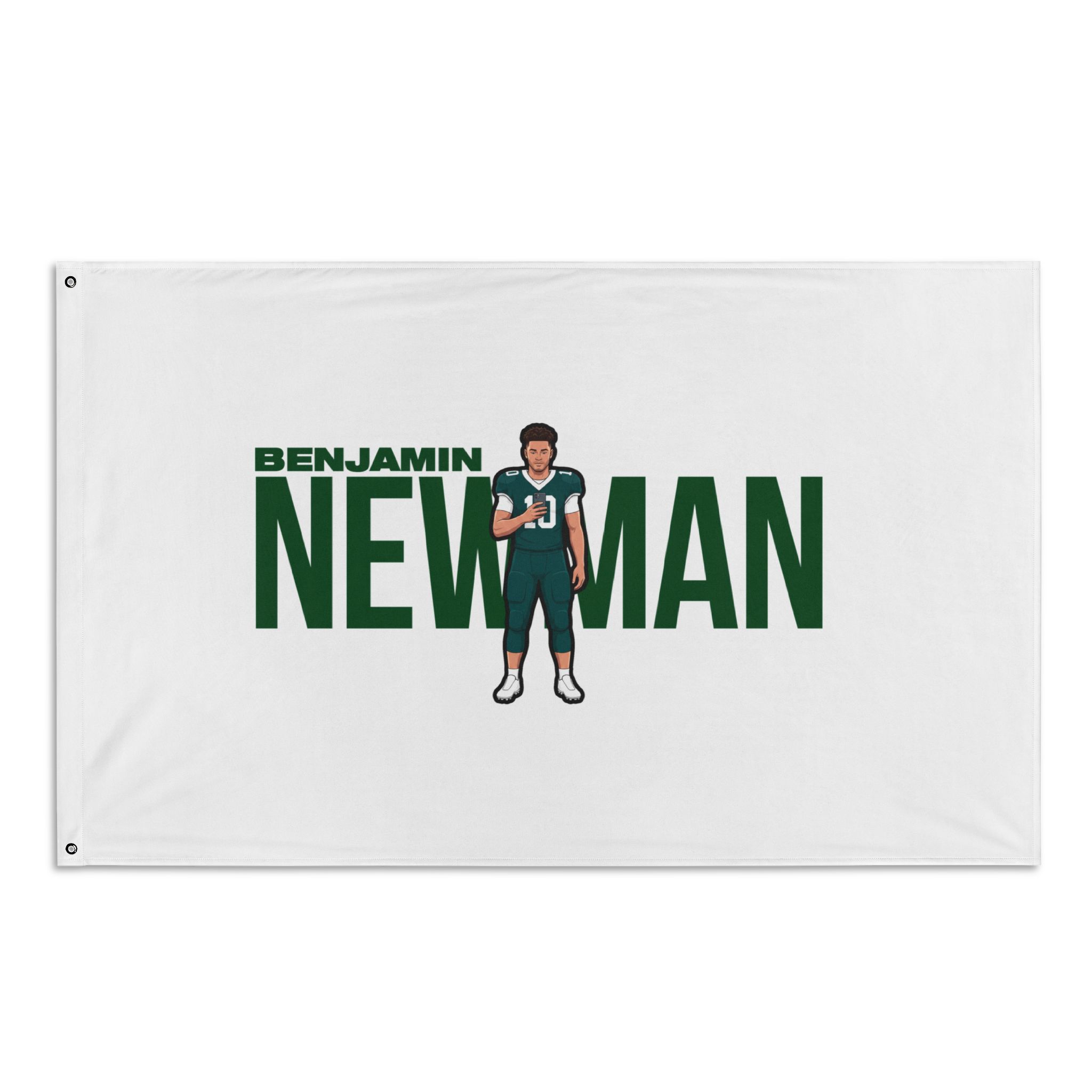 Flag (35 × 56 in) — character_player_name in Classic