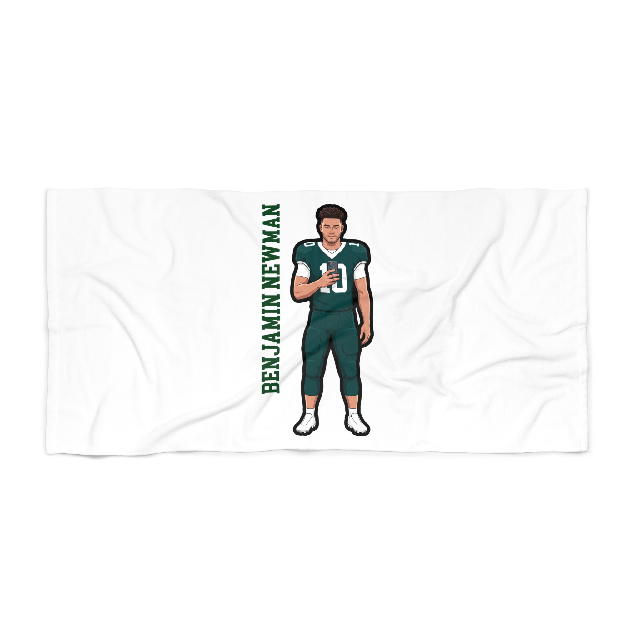 Beach Towel — character_name_vertical in Classic
