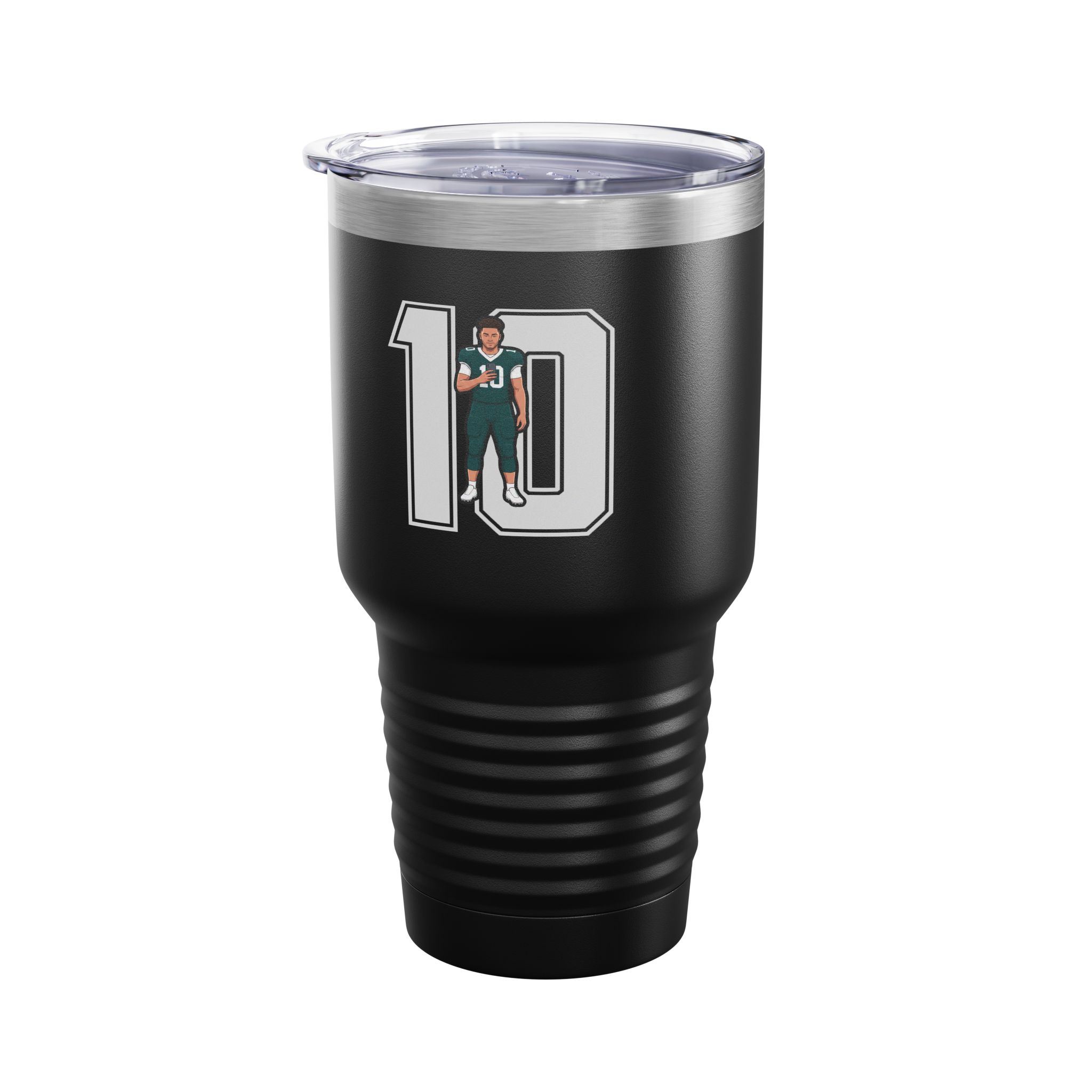 30oz Tumbler — character_number in Black