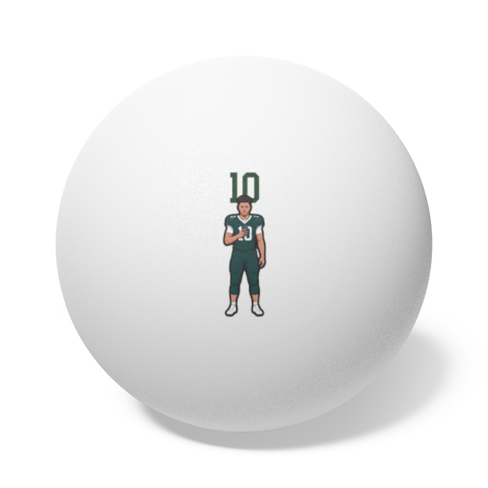 Ping Pong Balls, 6 pcs — character_number_top in White