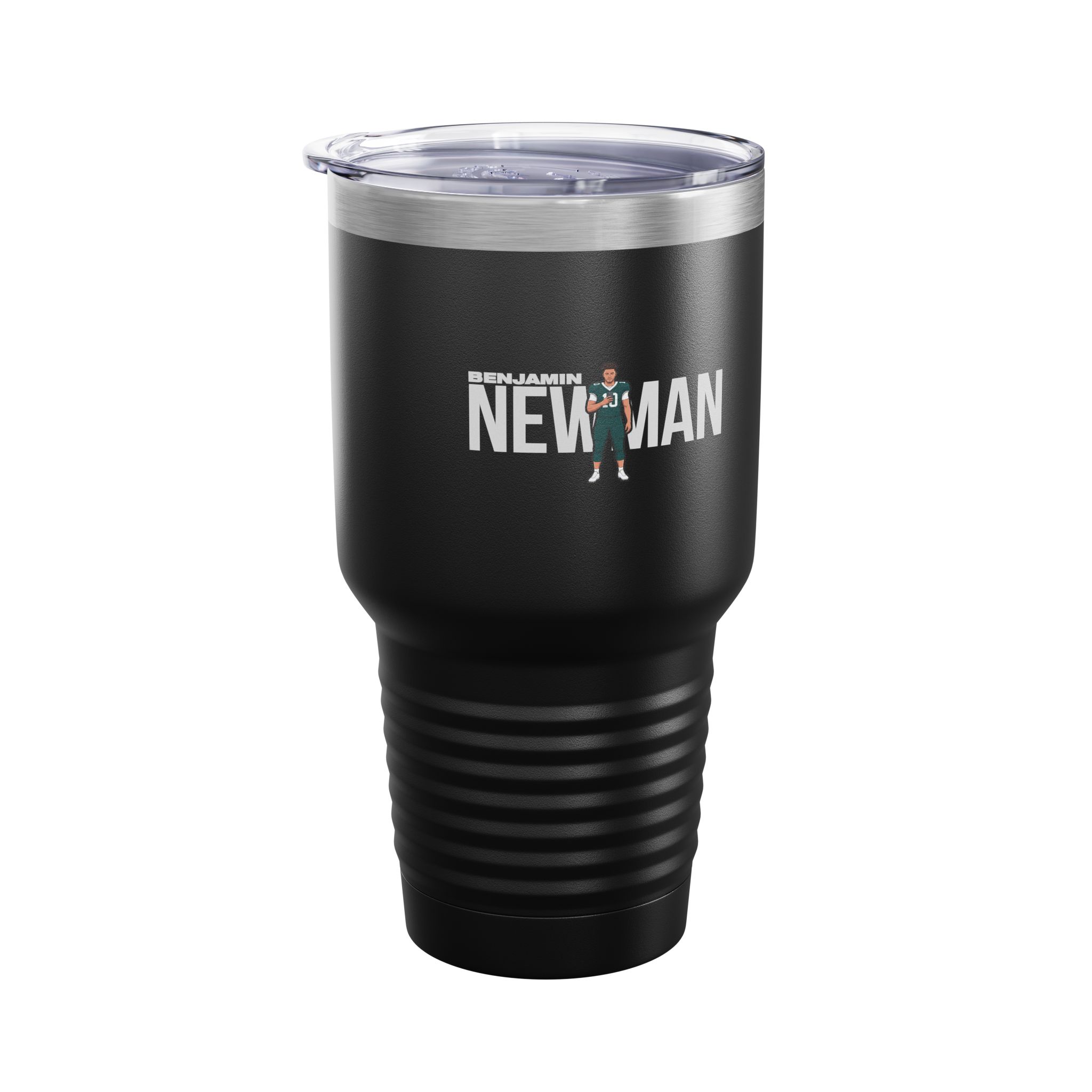 30oz Tumbler — character_player_name in Black