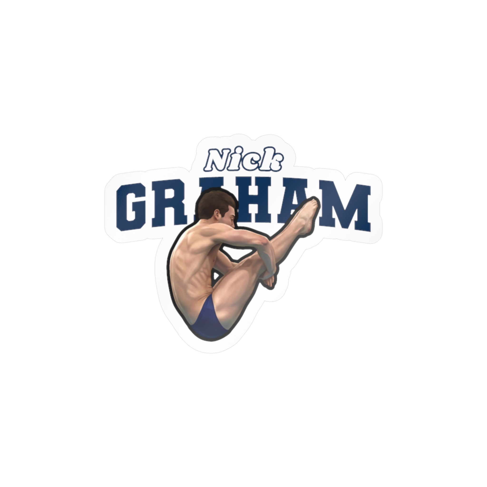 Vinyl Sticker — character_name_arch in Classic