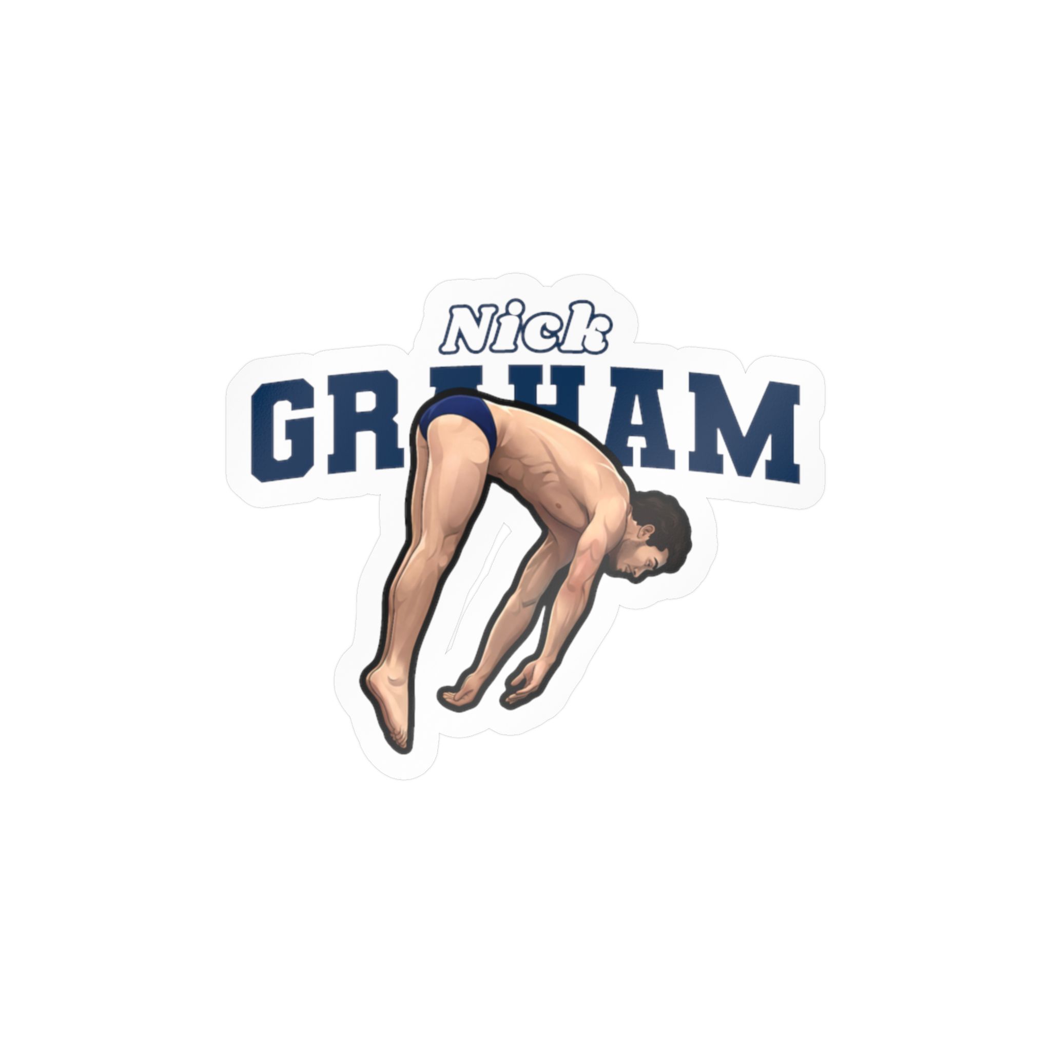 Vinyl Sticker — character_name_arch in Classic