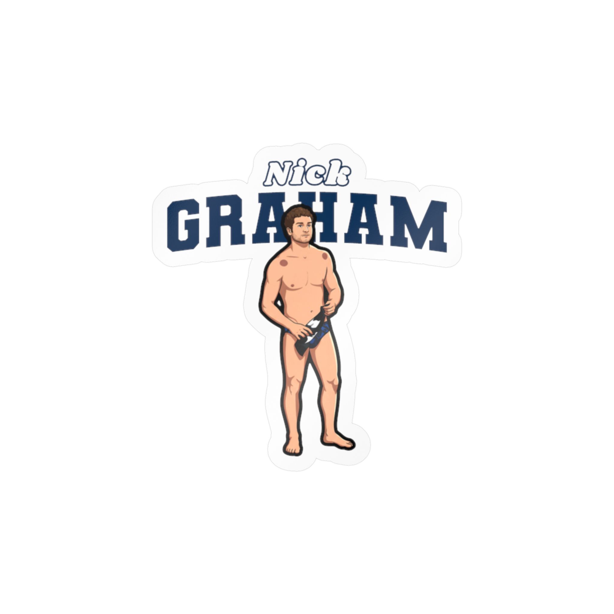 Vinyl Sticker — character_name_arch in Classic