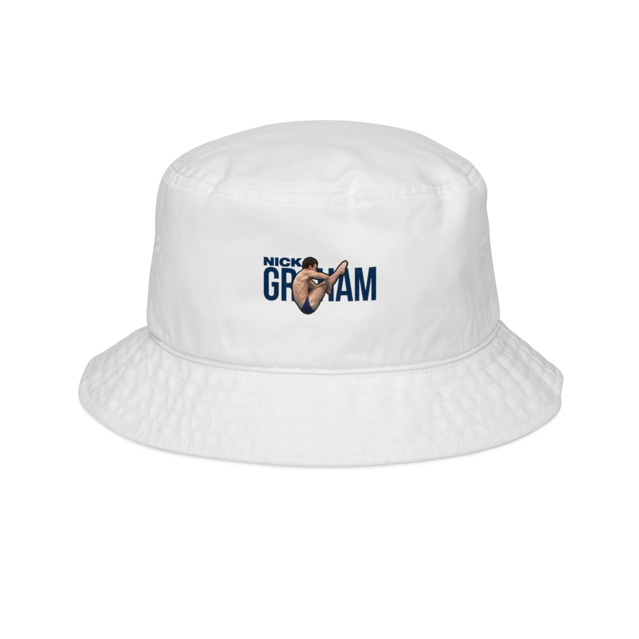 Bucket Hat — character_player_name in White