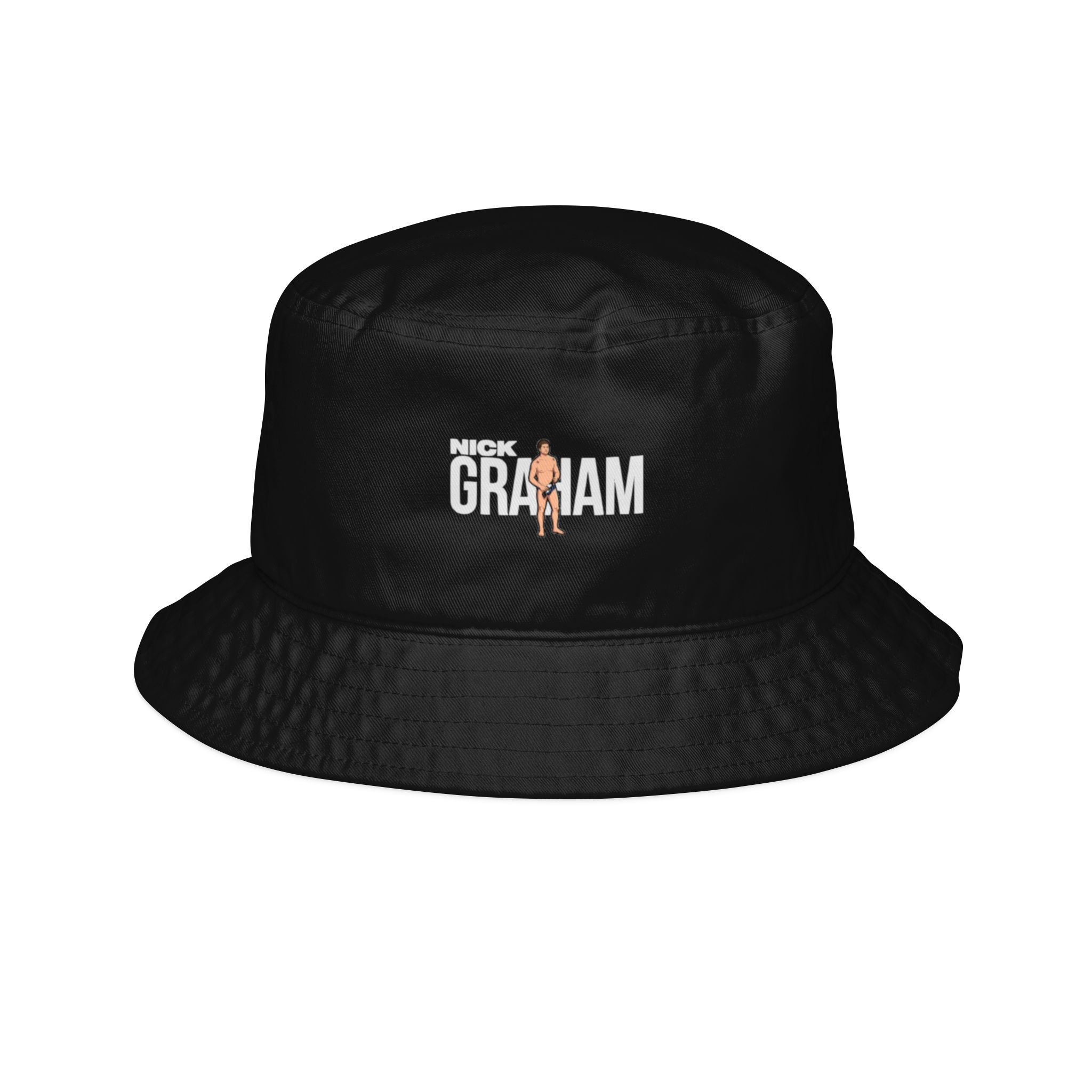 Bucket Hat — character_player_name in Black
