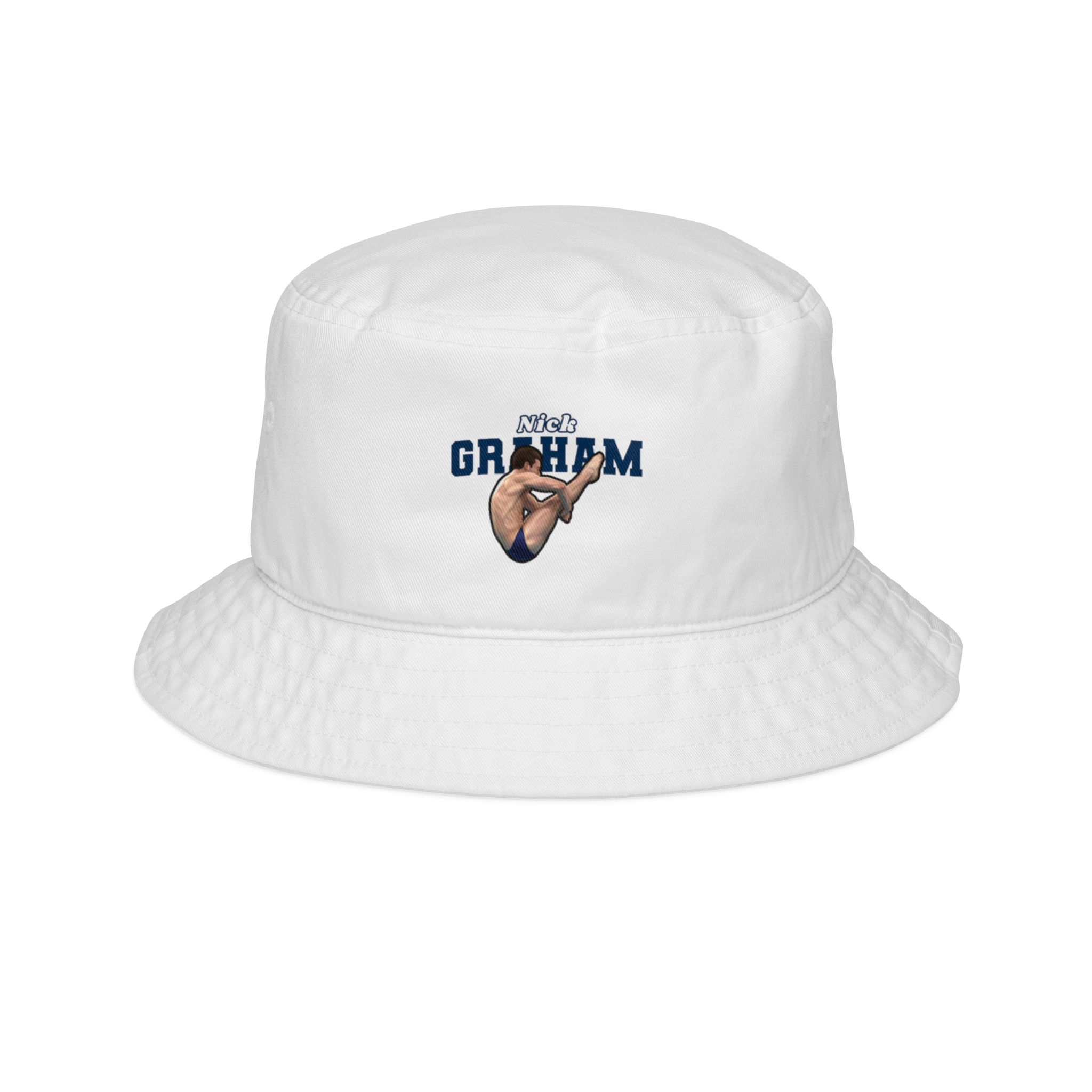 Bucket Hat — character_name_arch in White