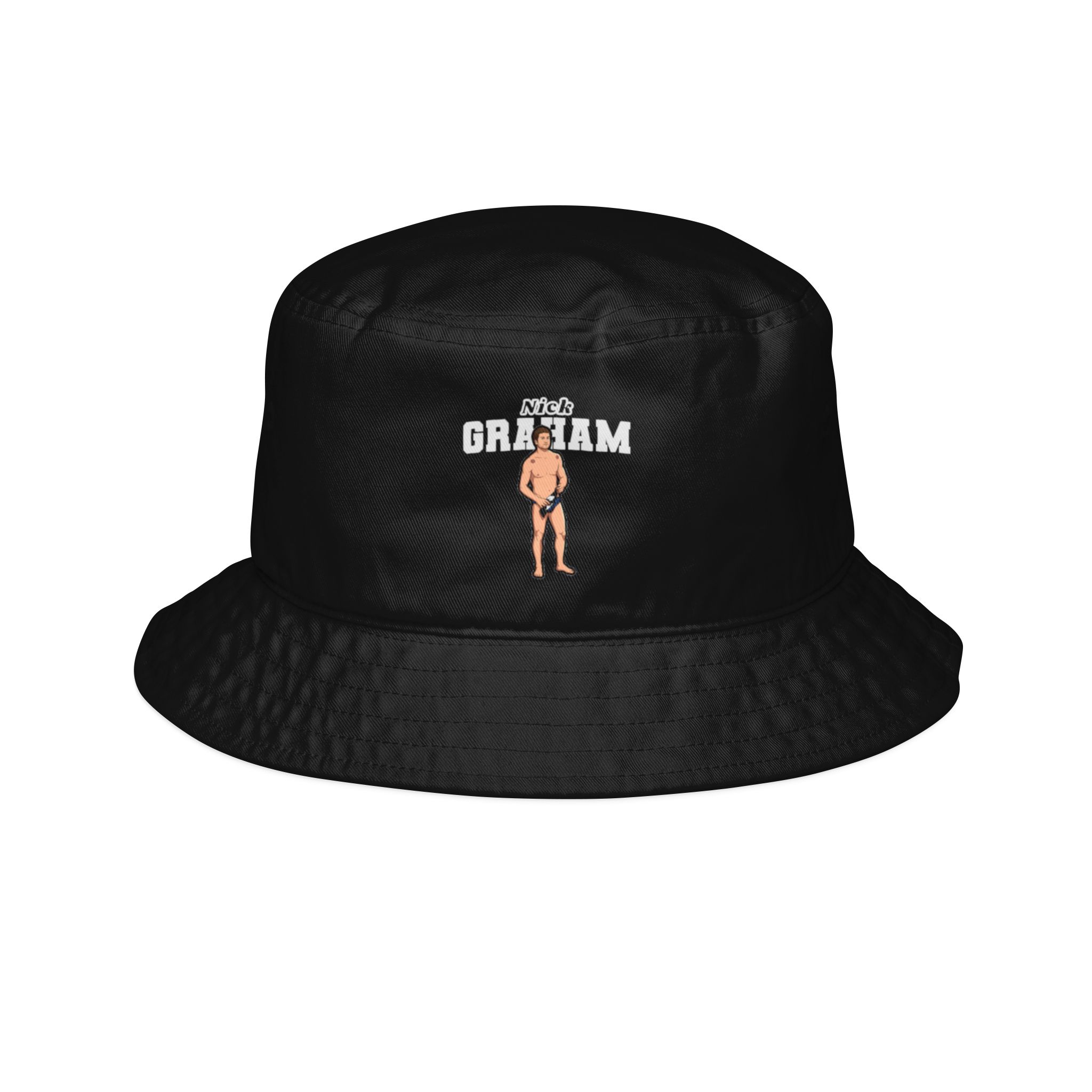 Bucket Hat — character_name_arch in Black