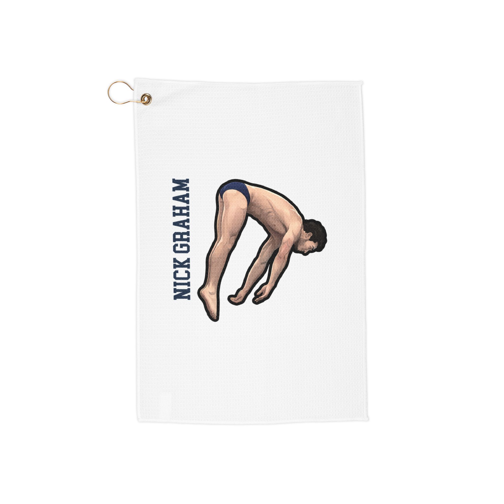 Golf Towel — character_name_vertical in Classic