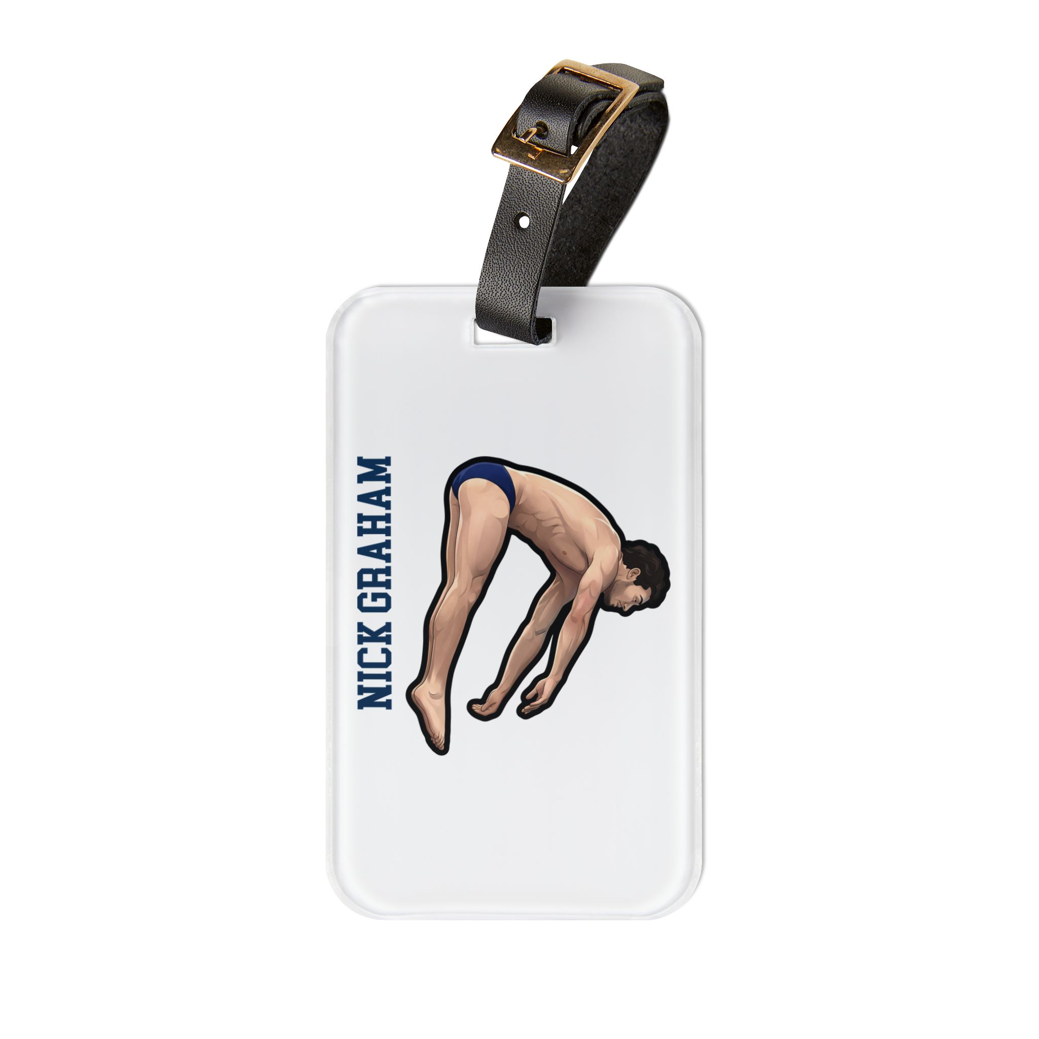 Luggage Tag — character_name_vertical in Classic